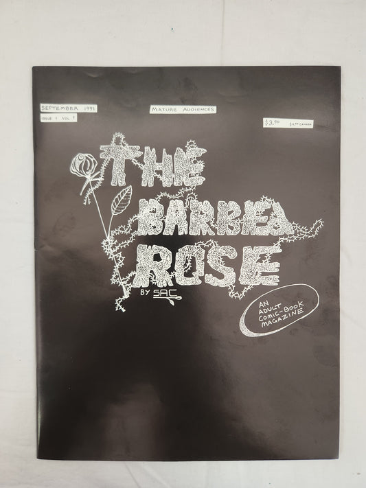 RARE - The Barbed Rose by Sac - Comic Book