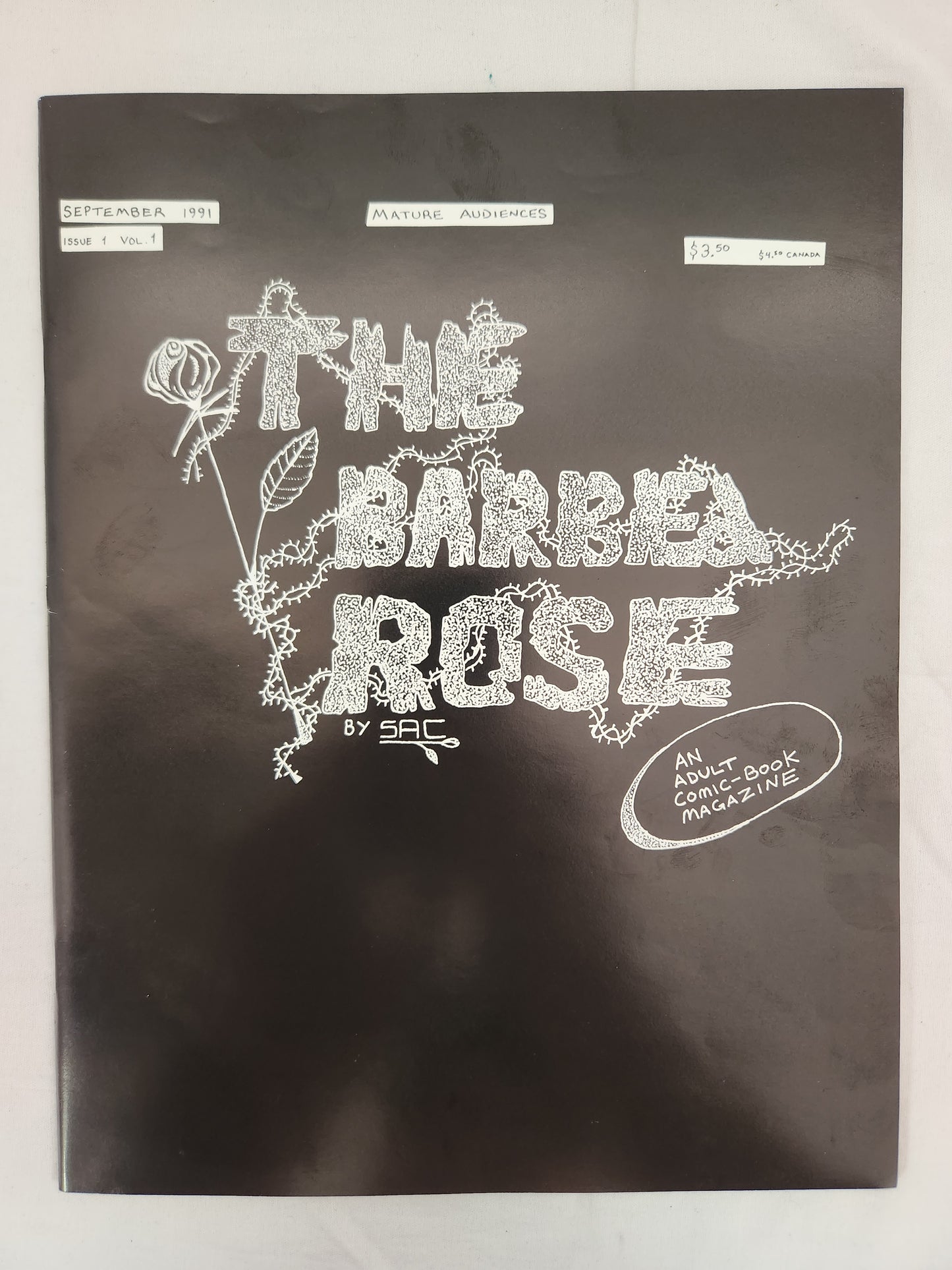 RARE - The Barbed Rose by Sac - Comic Book