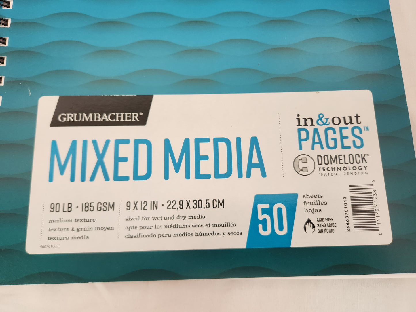 Grumbacher Mixed Media Drawing Book - 9x12" pages