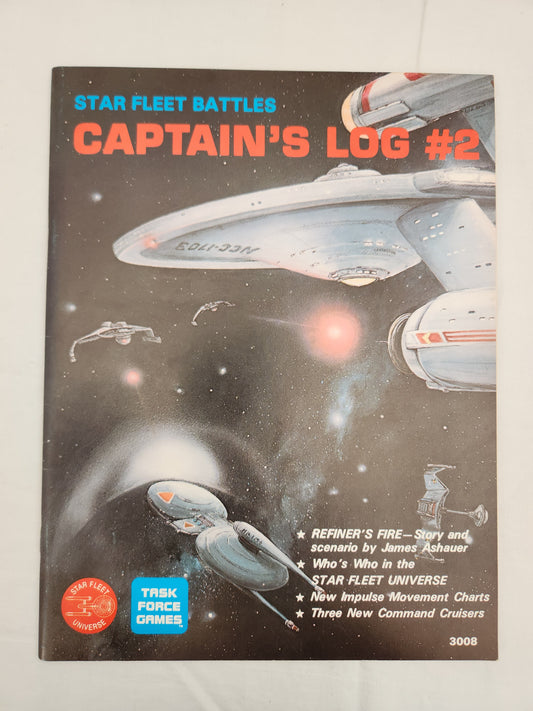 Star Fleet Battles Captain's Log #2 by Task Force Games #3008