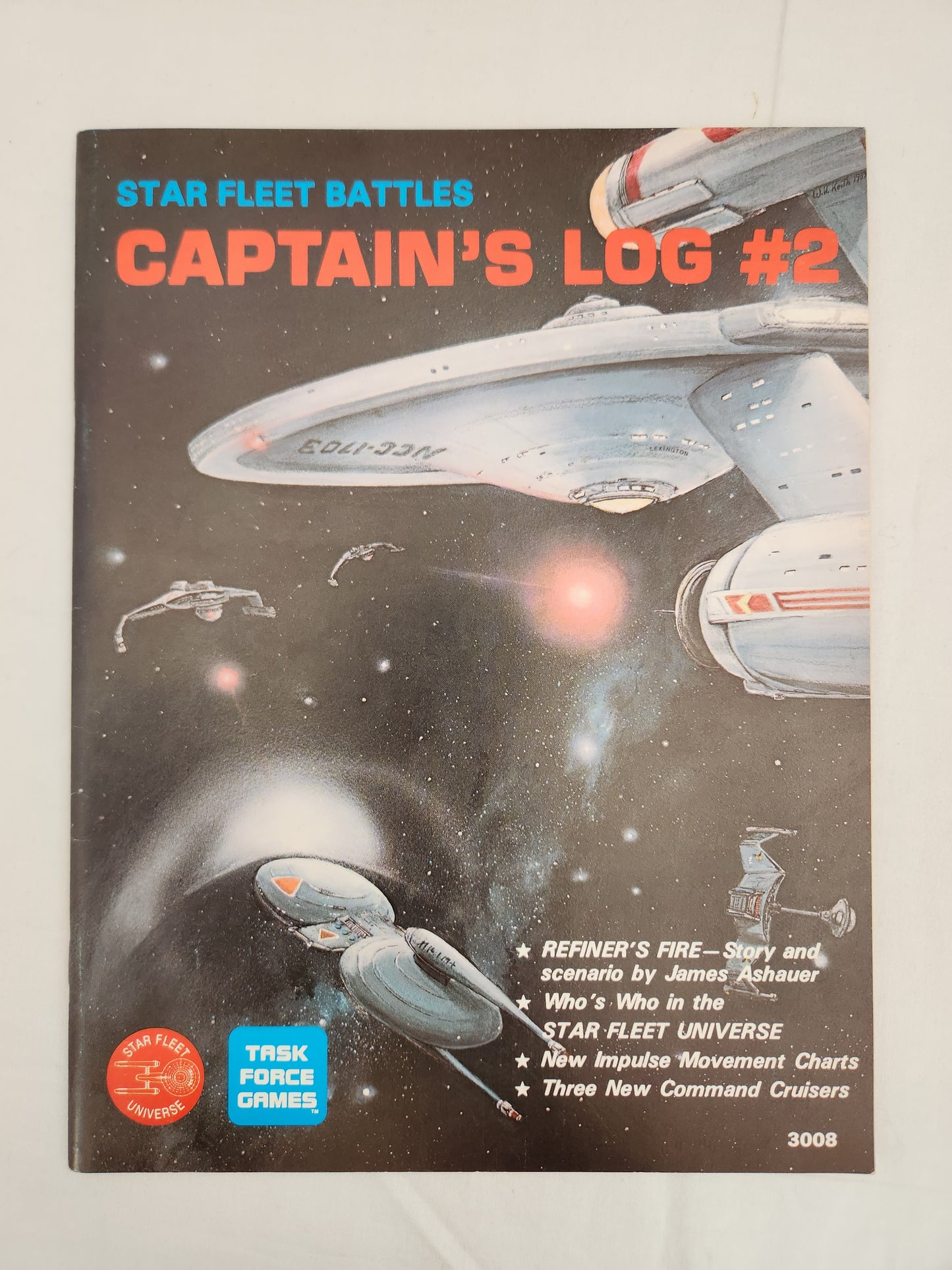 Star Fleet Battles Captain's Log #2 by Task Force Games #3008