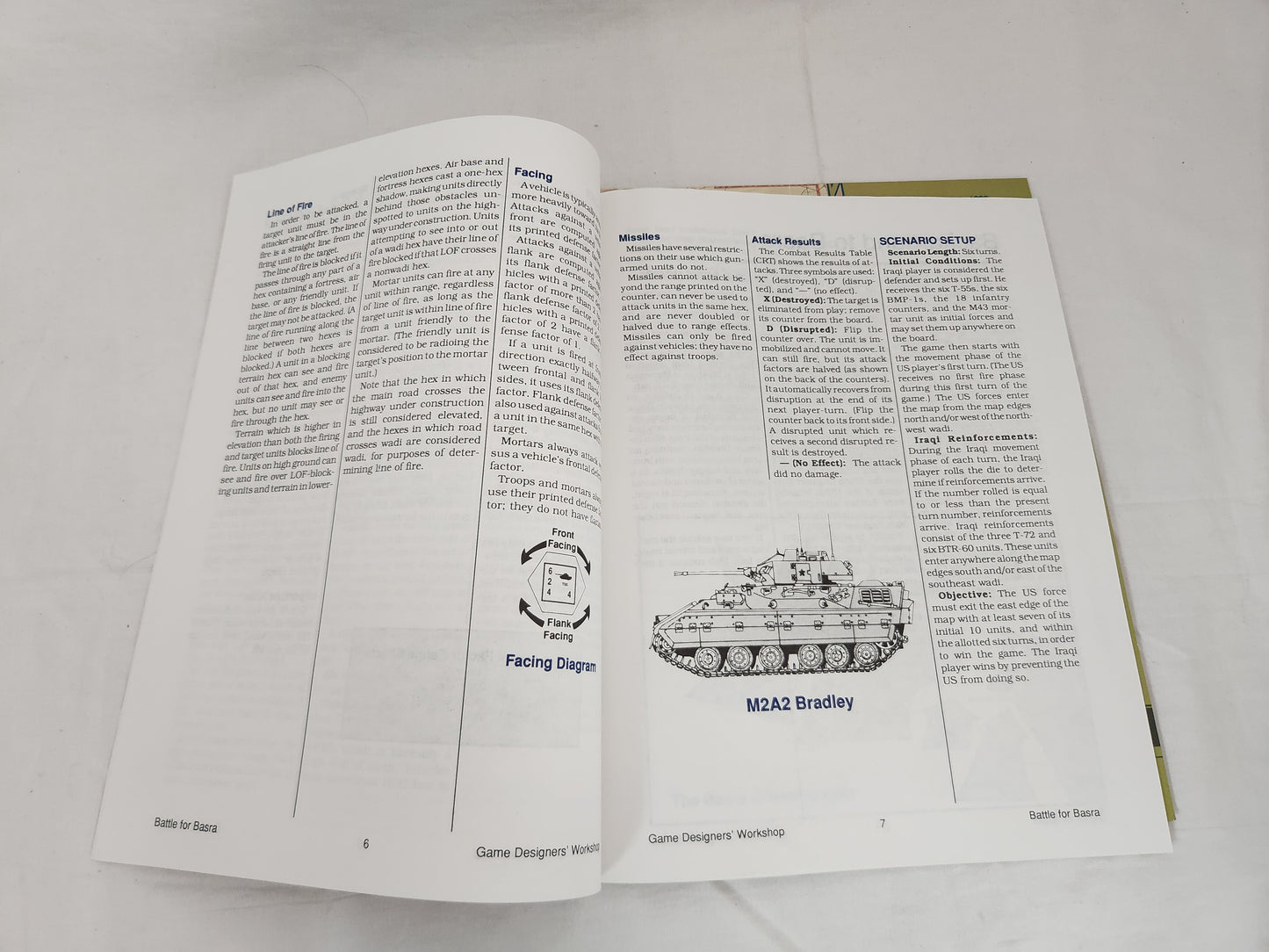 GDW Wargame Battle for Basra (unpunched)