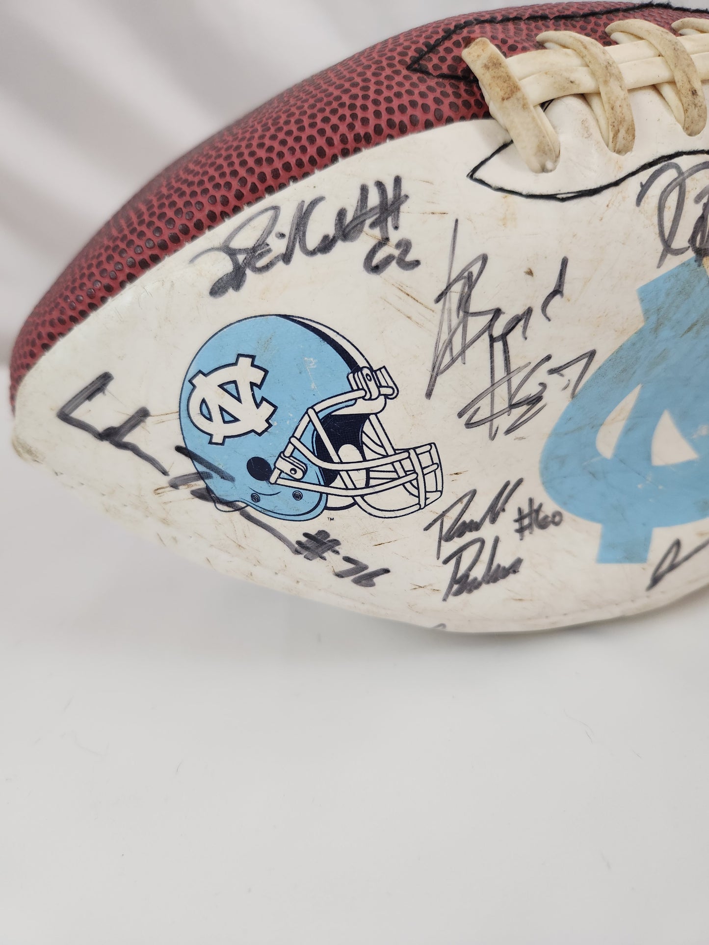 2012 - UNC Tar Heels Signed Football