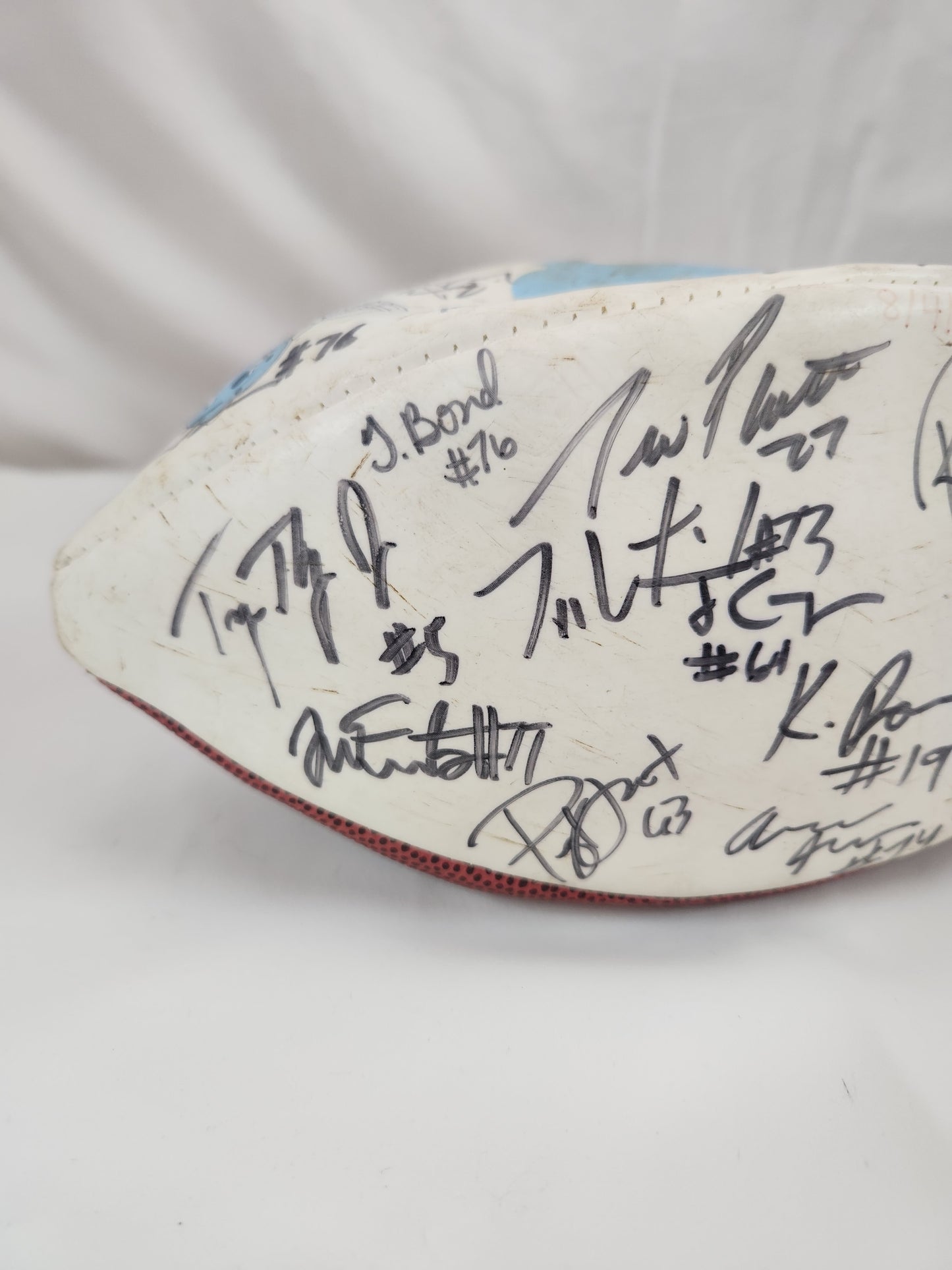 2012 - UNC Tar Heels Signed Football