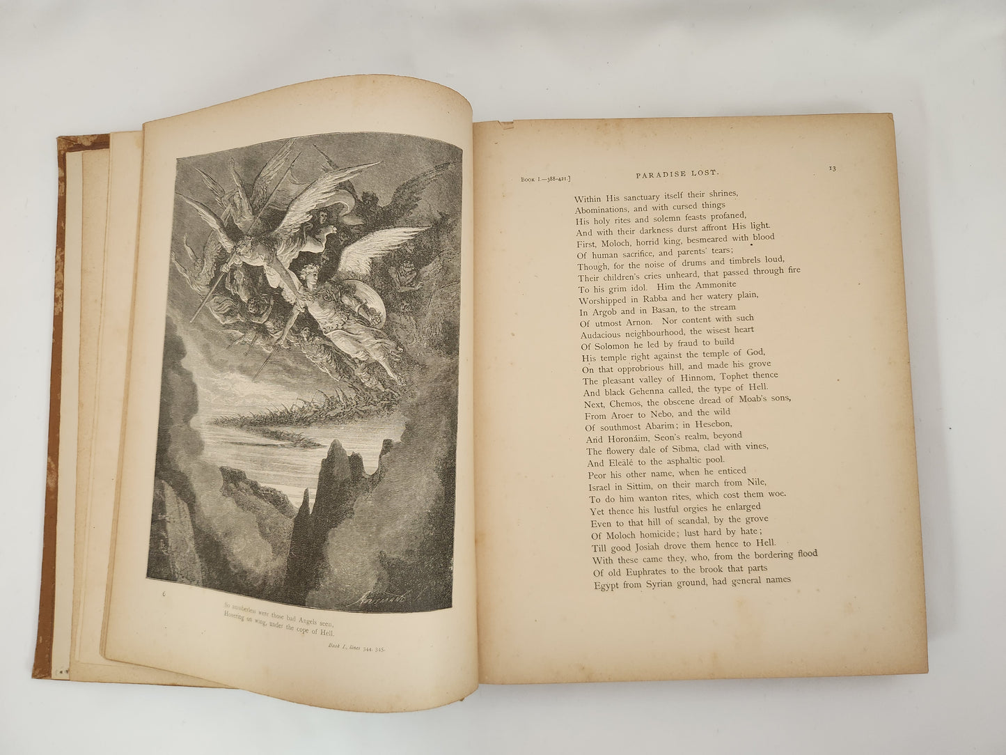 Rare - Milton's Paradise Lost, Illustrated by Gustave Dore, Altemus Edition (undated)