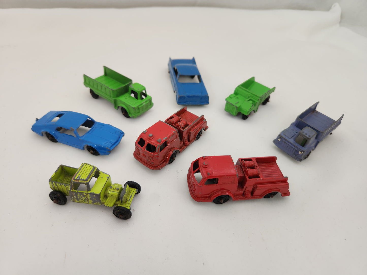Lot of 8 Vintage - TootsieToy Diecast Cars & Trucks