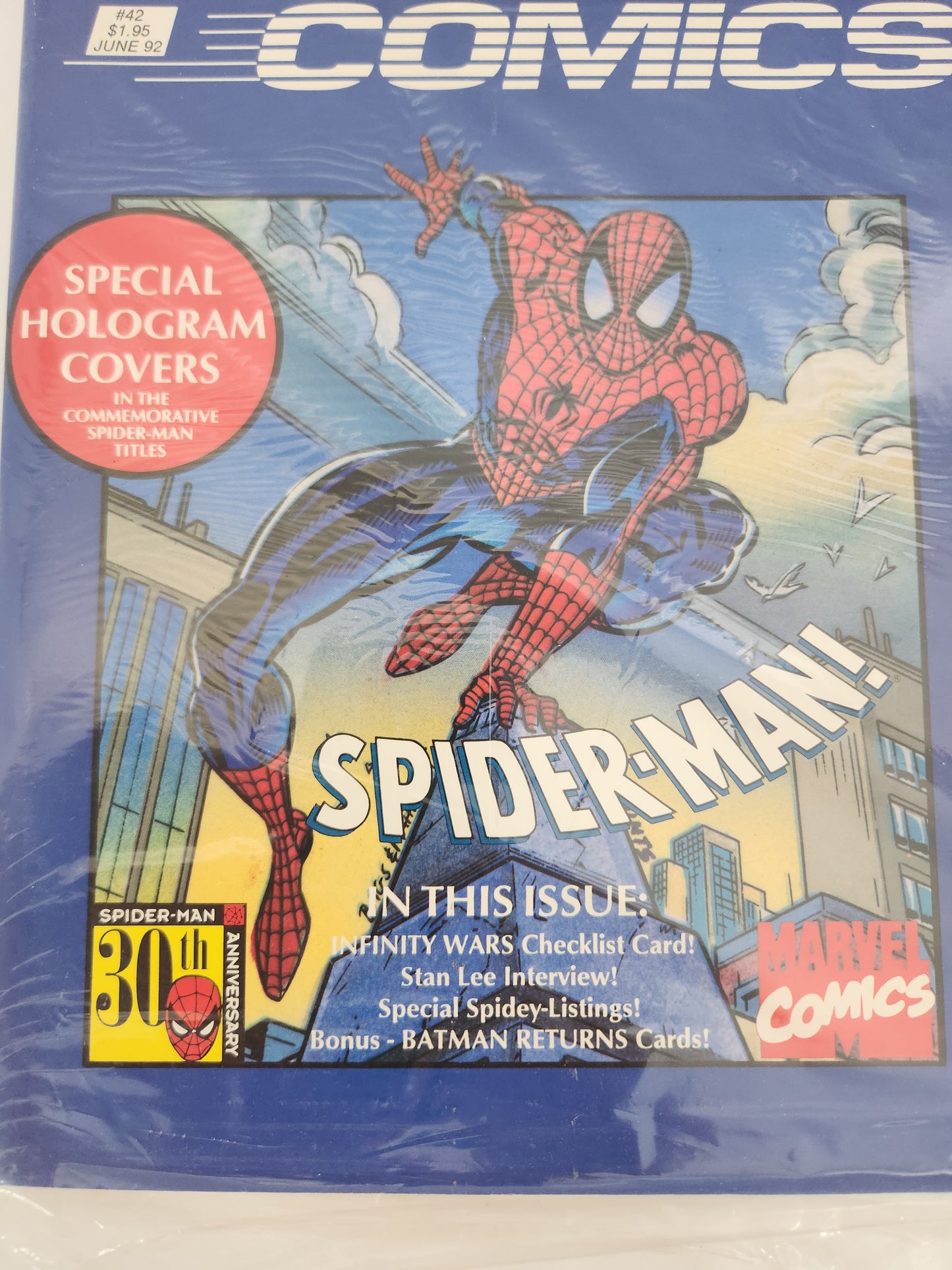 Advance Comics #42 "Spider-Man Cover" Stan Lee Interview - sealed