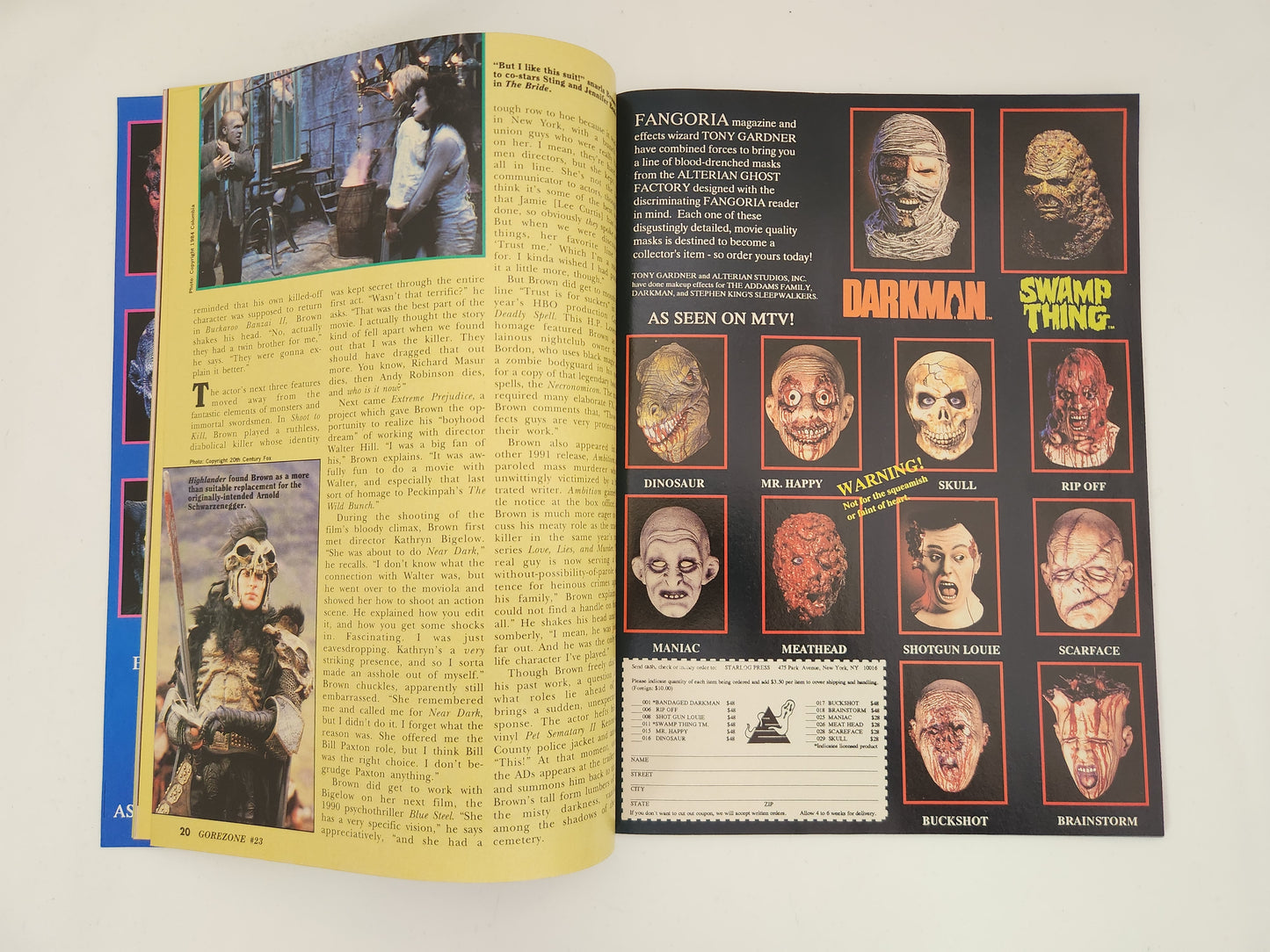 1992 - GoreZone #23 - VG