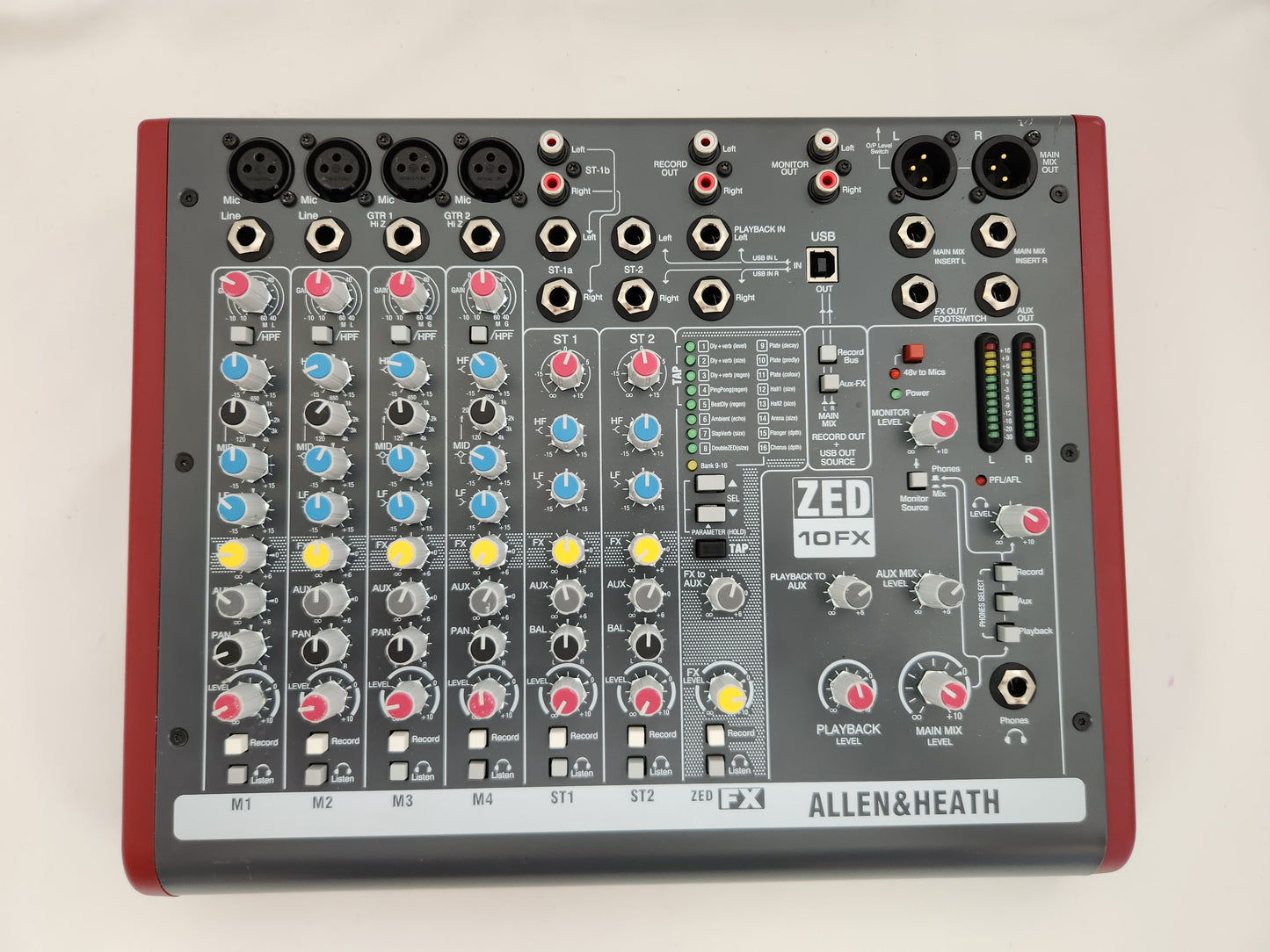 Allen & Heath ZED-10FX Multipurpose Analog Mixer (not tested)