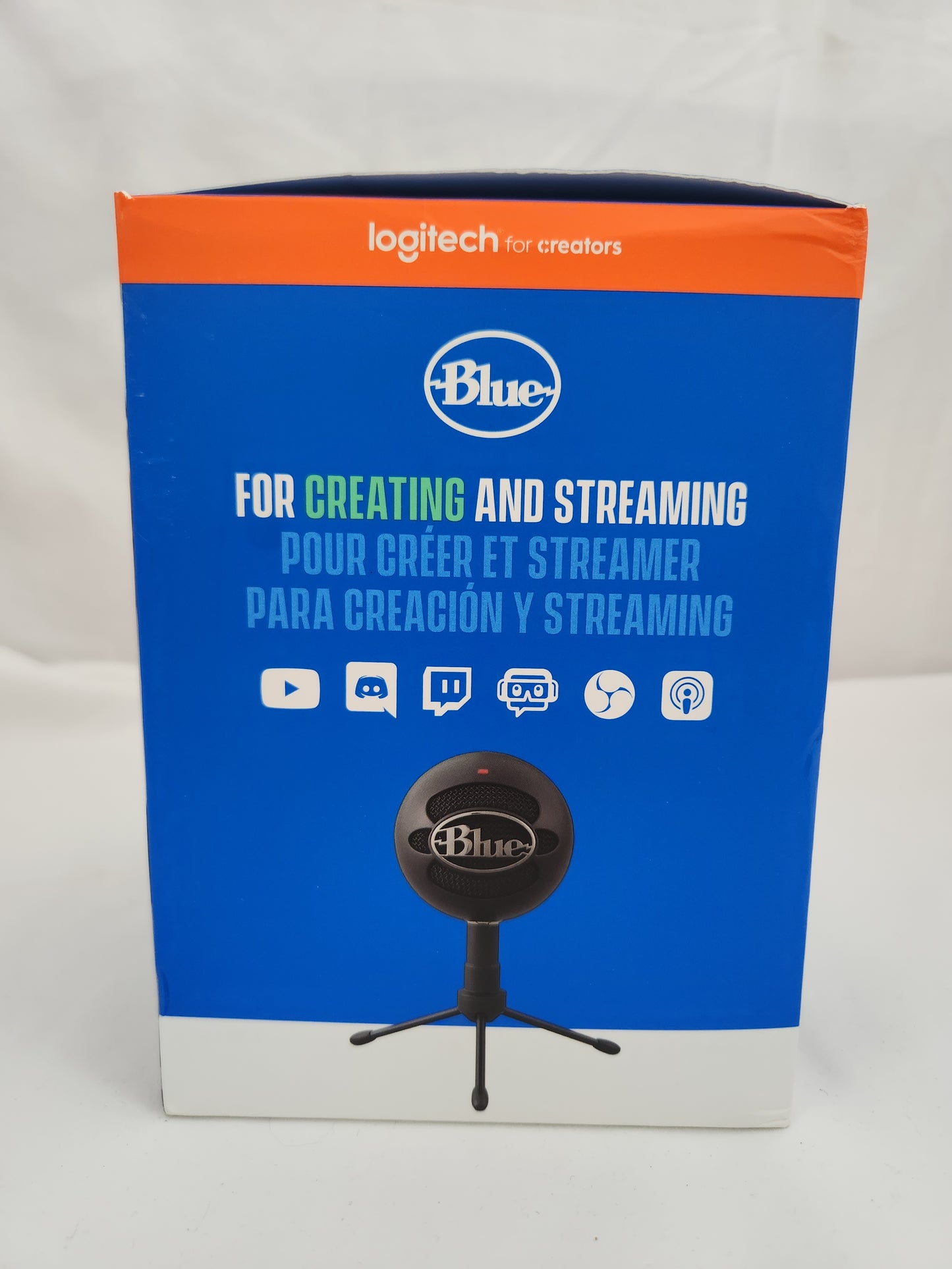 Logitech for Creators Blue Snowball iCE USB Microphone Gaming | Streaming |Podcasting