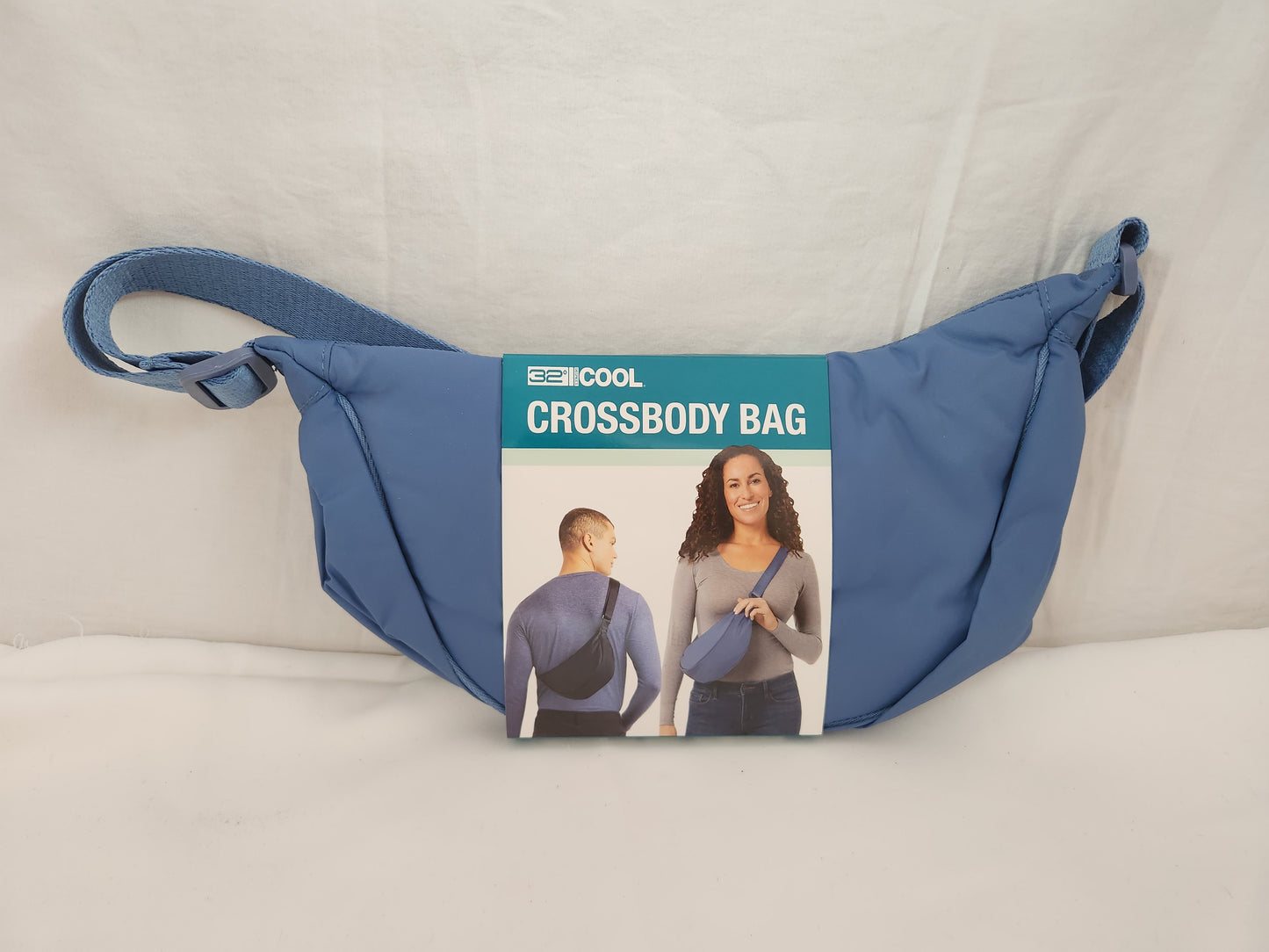 32 Degrees Cool Unisex Coronet Blue Crossbody Bag