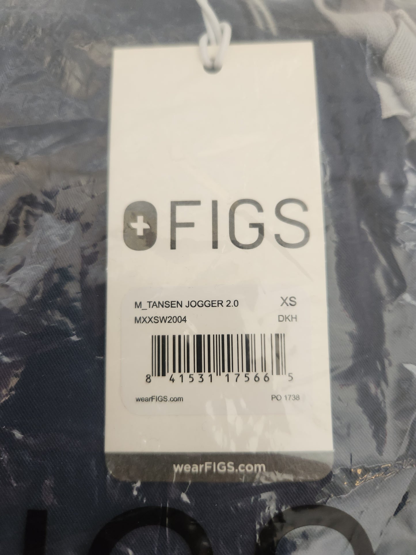 Figs Navy Tansen Jogger 2.0 Scrub Pants - Size: XS