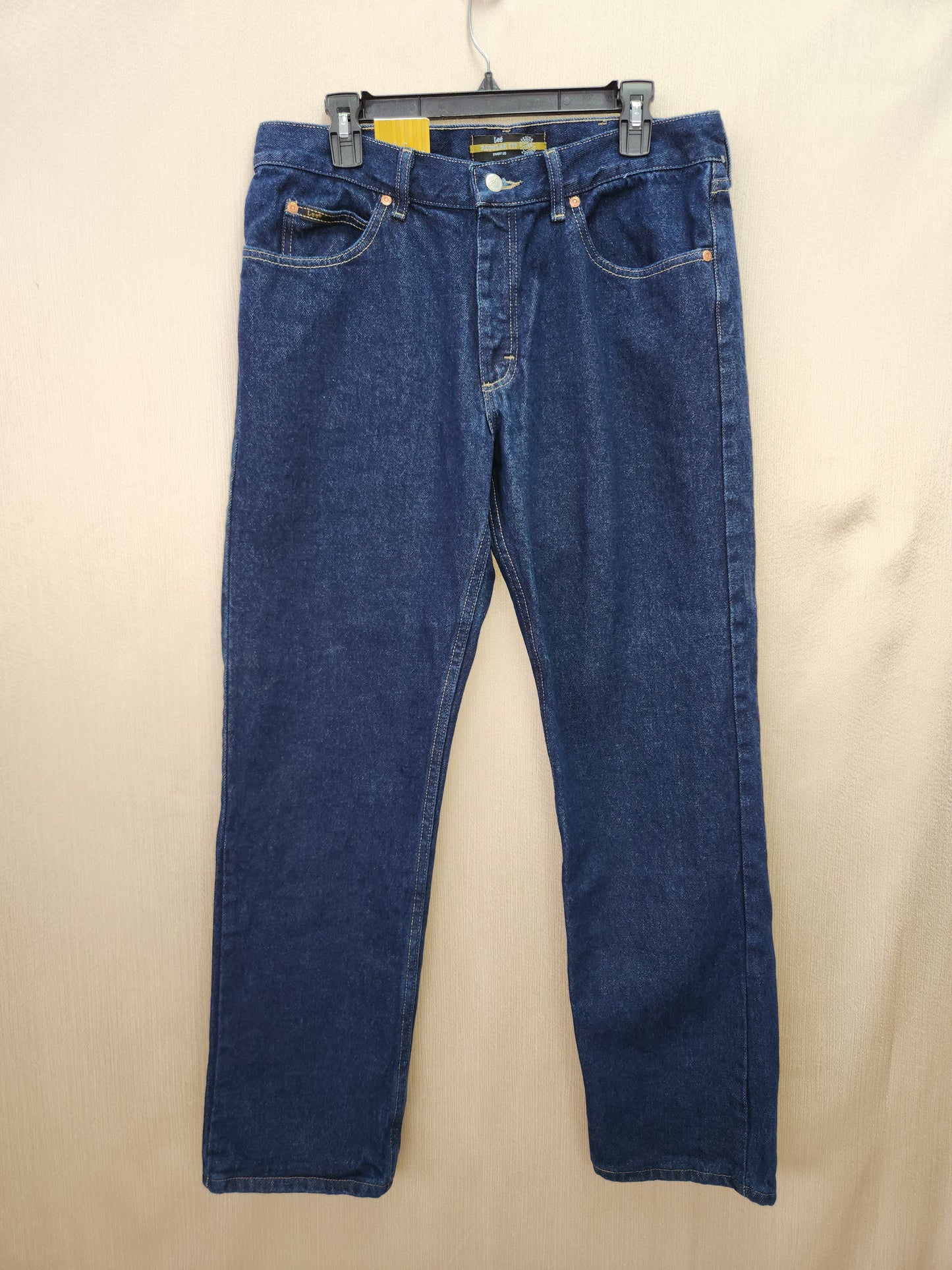 Lee Pepper Prewash Regular Fit Straight Leg Jeans - Size: 34x30