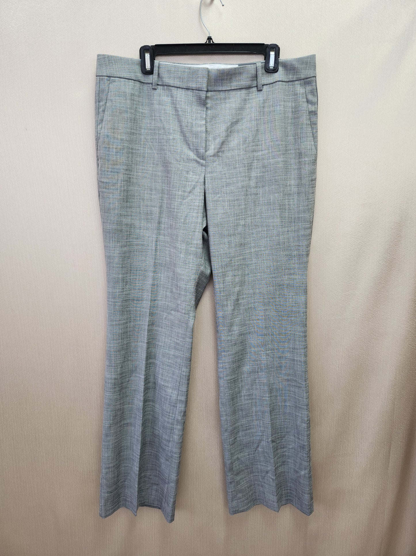 NWT - Ann Taylor Gray Mid-Rise Trouser Pants - Size: 14
