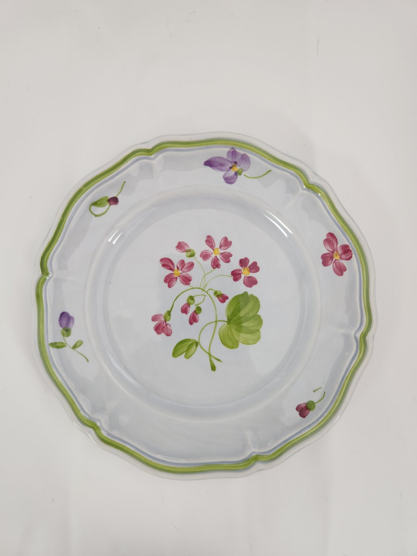 Longchamp Mon Jardin 7-1/2" Salad Plate (crazing)