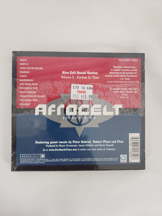2001 - Afro Celt Sound System - Volume 3: Further In Time CD - Factory Sealed