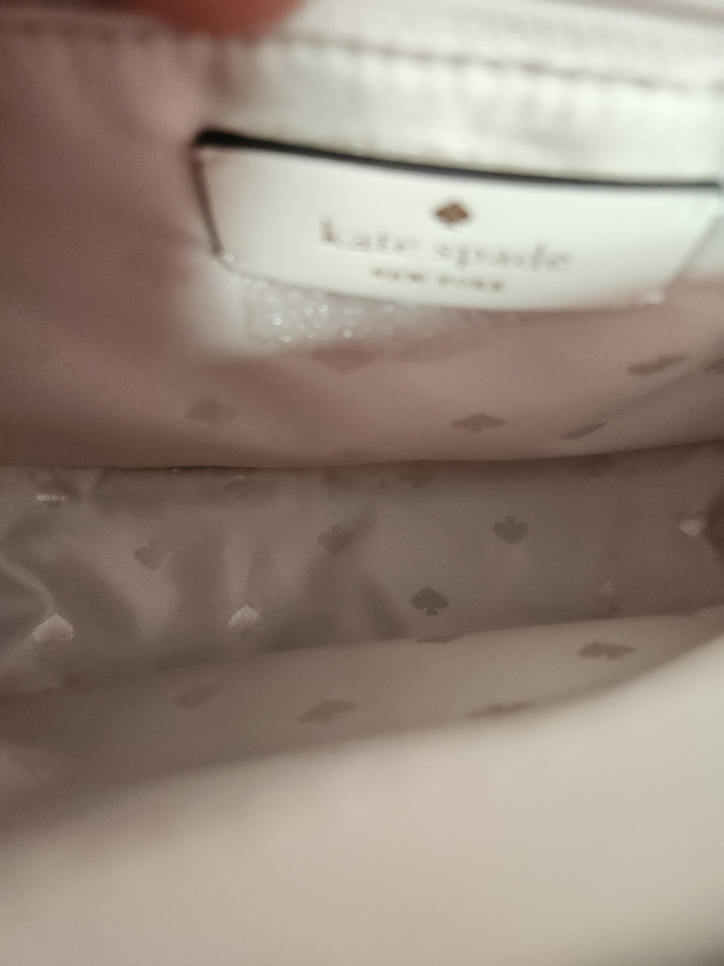 KATE SPADE Dottie Puffy Top Handle Ladybug Crossbody KA790
