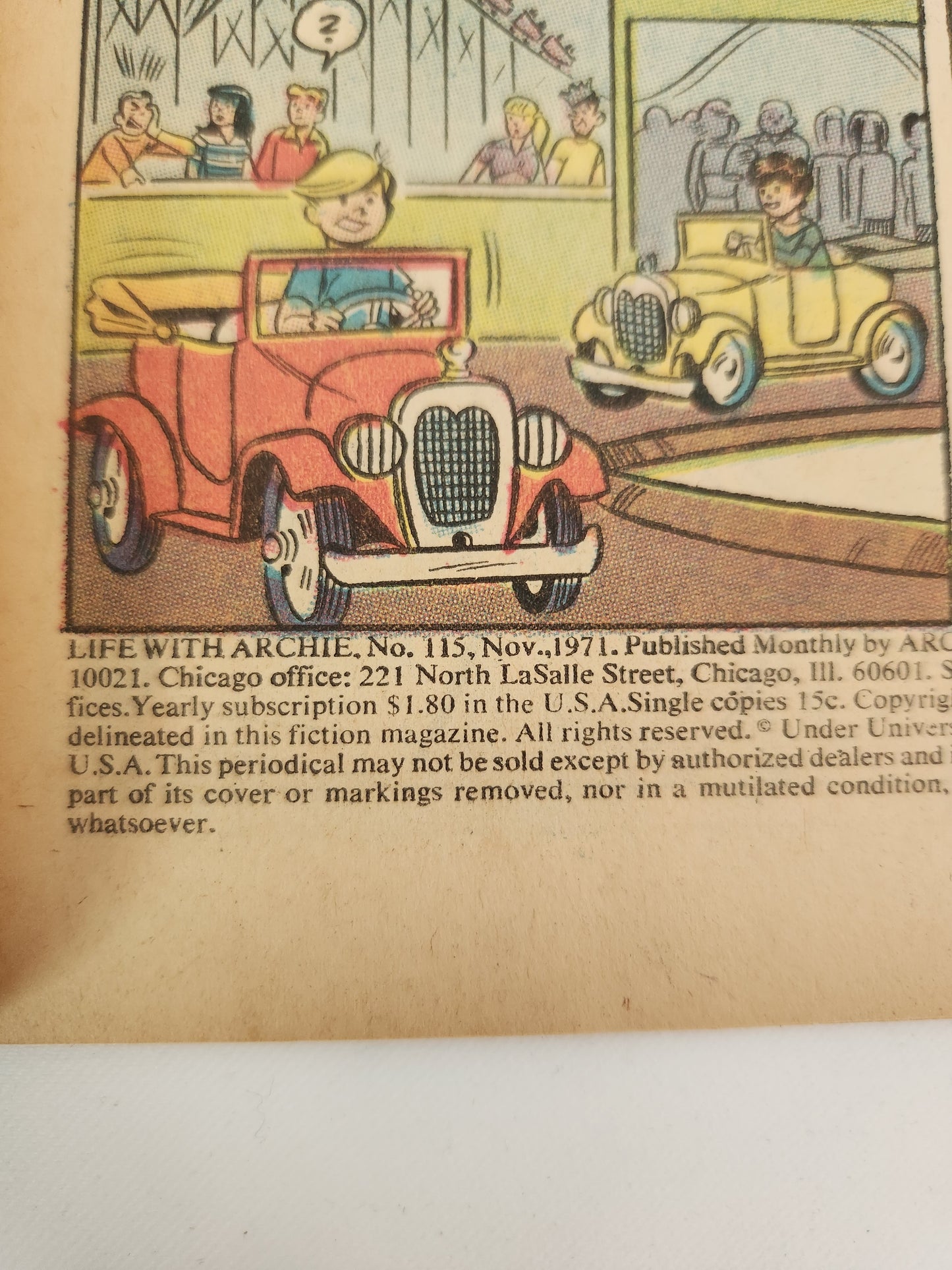 Life With Archie Comic November 1971 #115 - VG