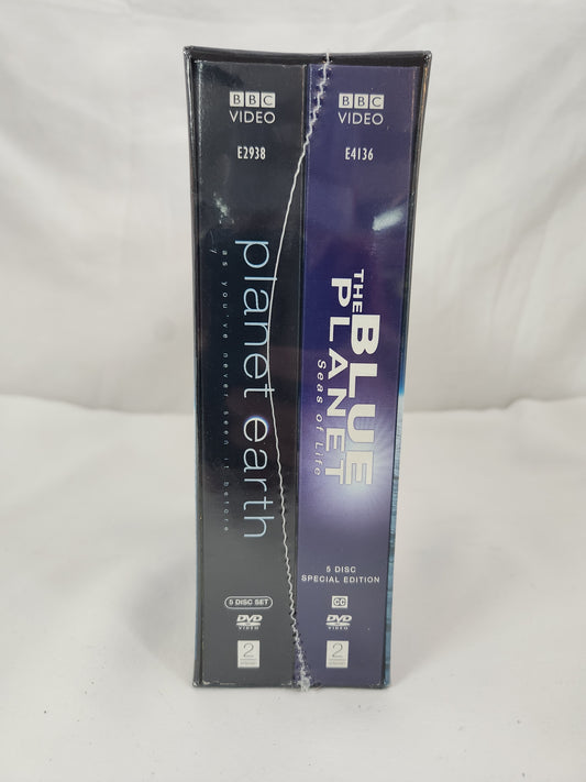 2007 - BBC VIDEO - Planet Earth / Blue Planet: Seas of Life (DVD set)