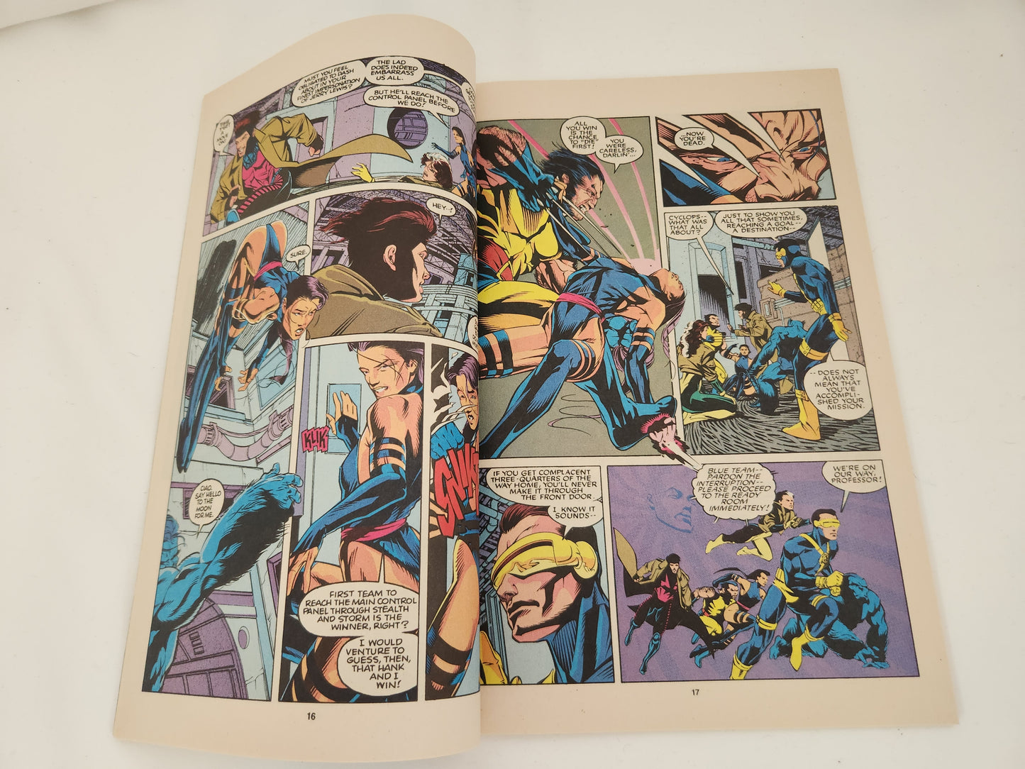X-Men Annual: Shattershot Comic Book Part 1 & Uncanny X-Men Annual Part 2 - VG