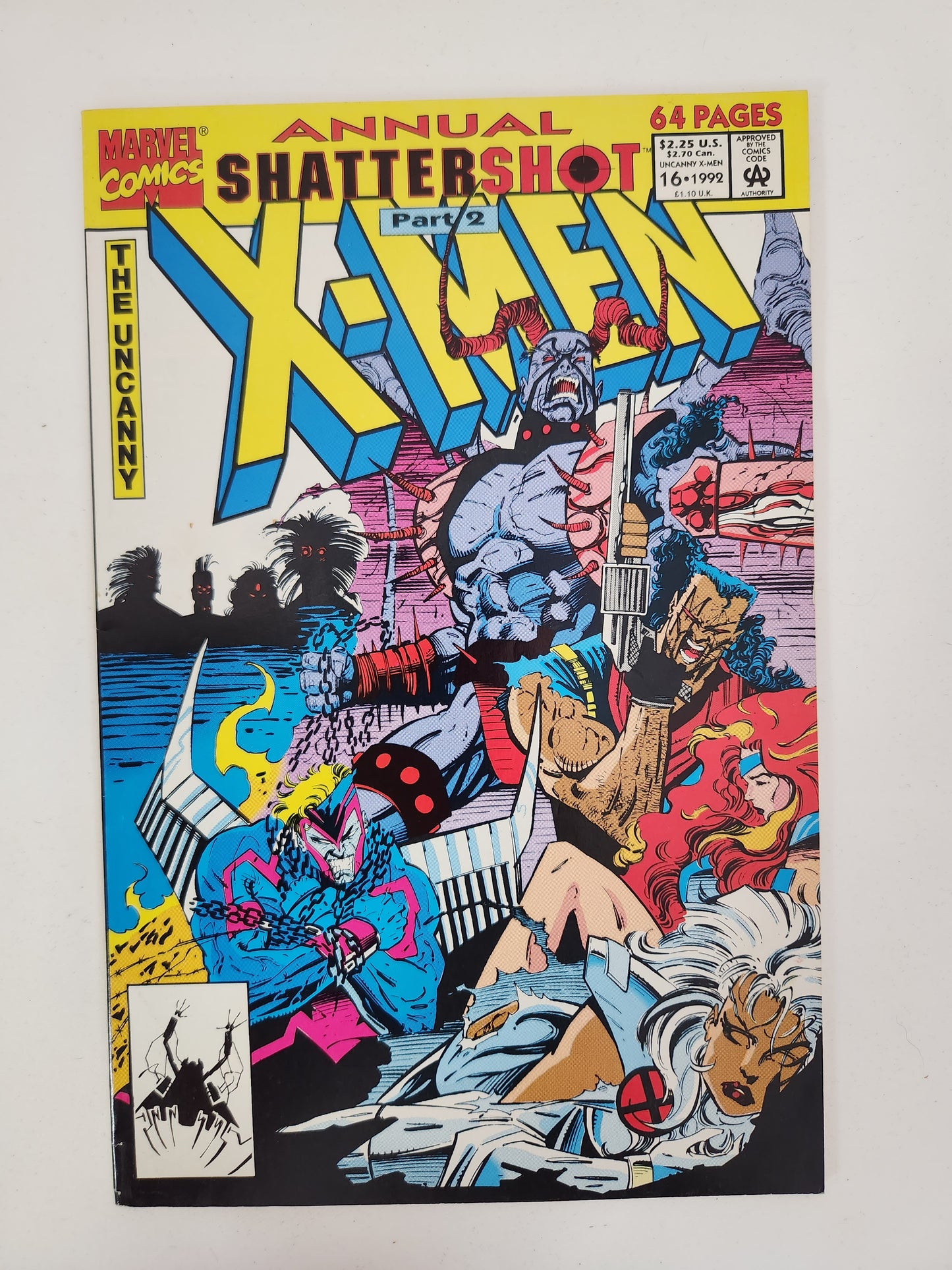 X-Men Annual: Shattershot Comic Book Part 1 & Uncanny X-Men Annual Part 2 - VG