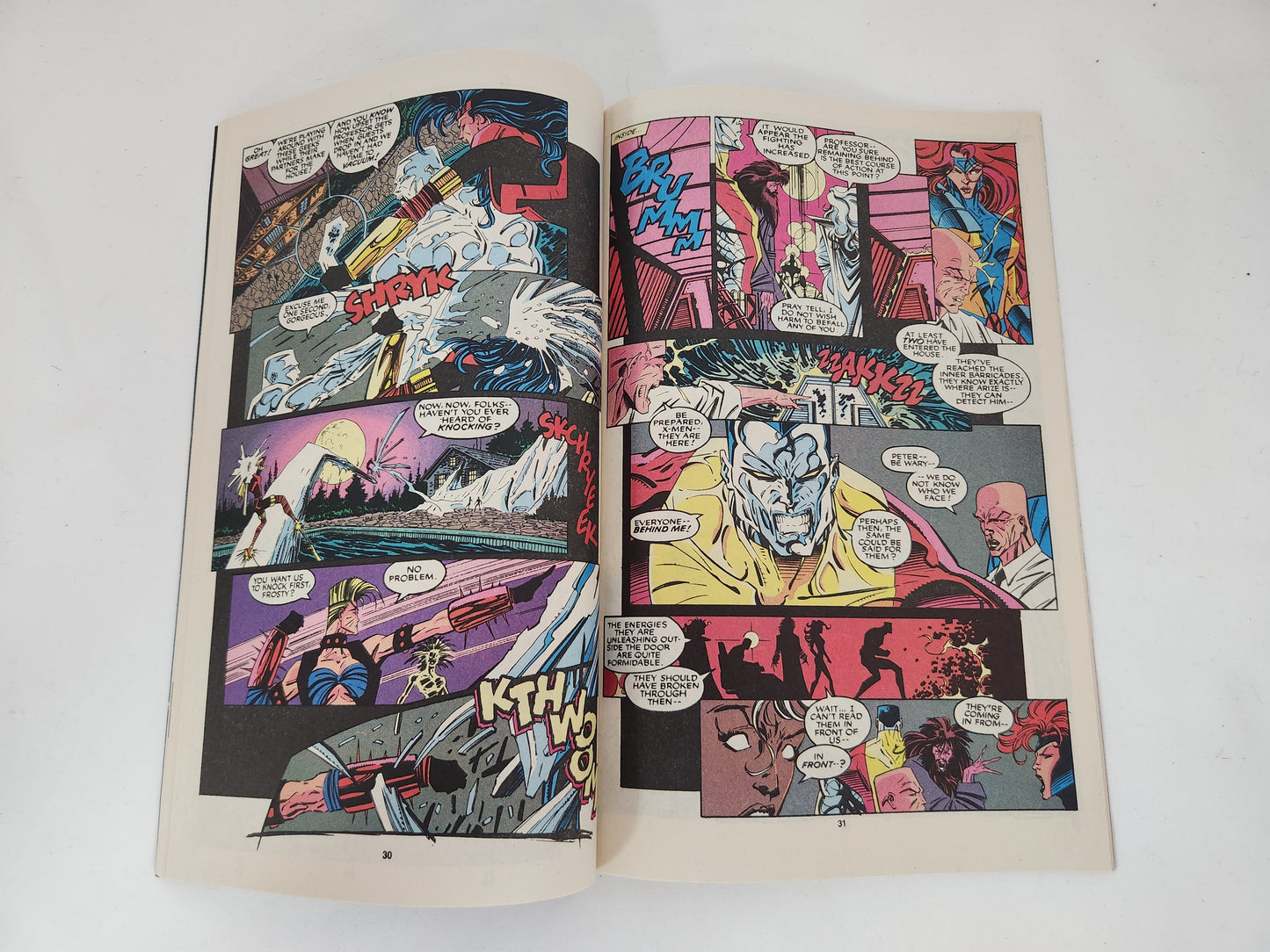 X-Men Annual: Shattershot Comic Book Part 1 & Uncanny X-Men Annual Part 2 - VG