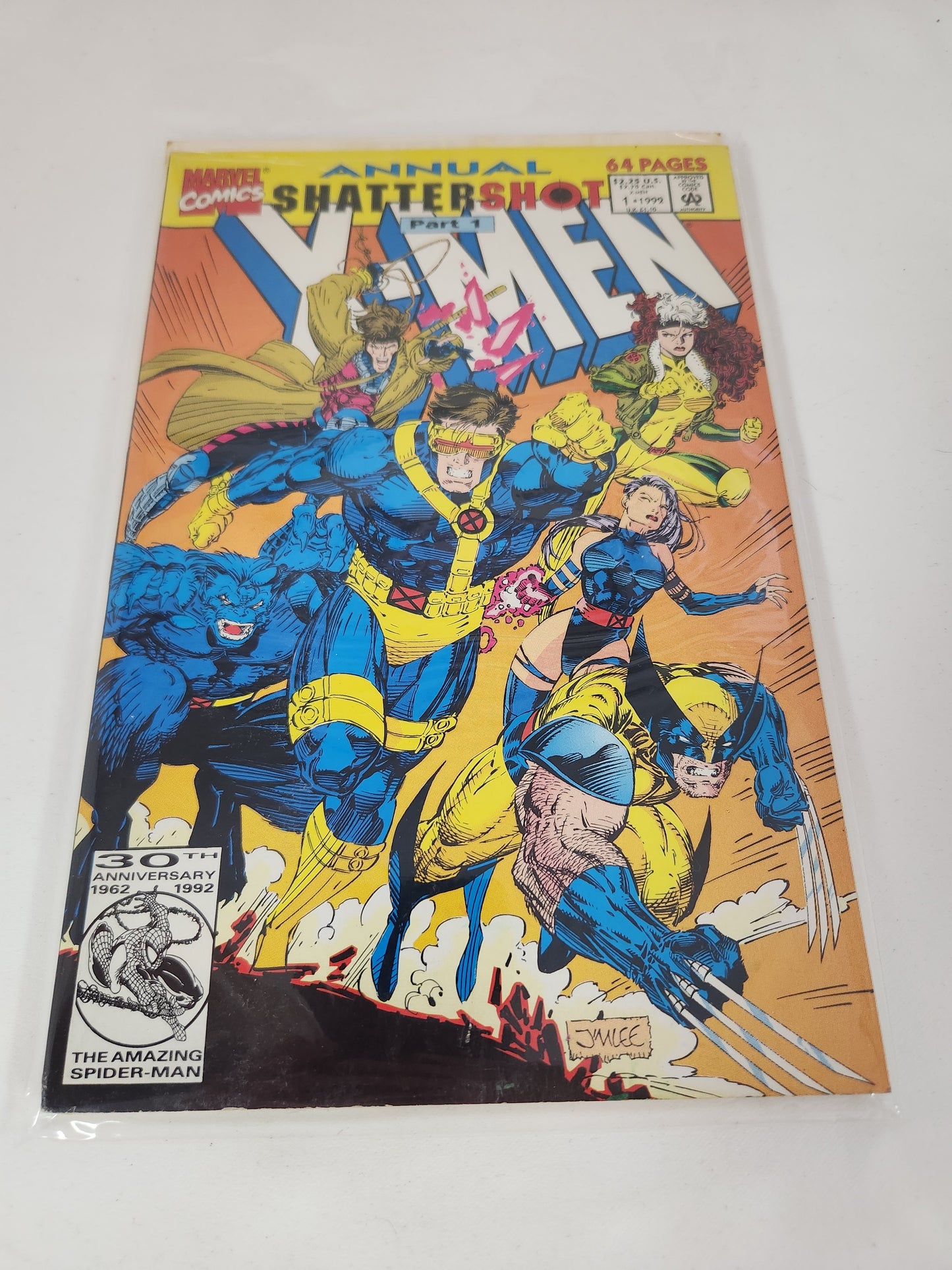 X-Men Annual: Shattershot Comic Book Part 1 & Uncanny X-Men Annual Part 2 - VG