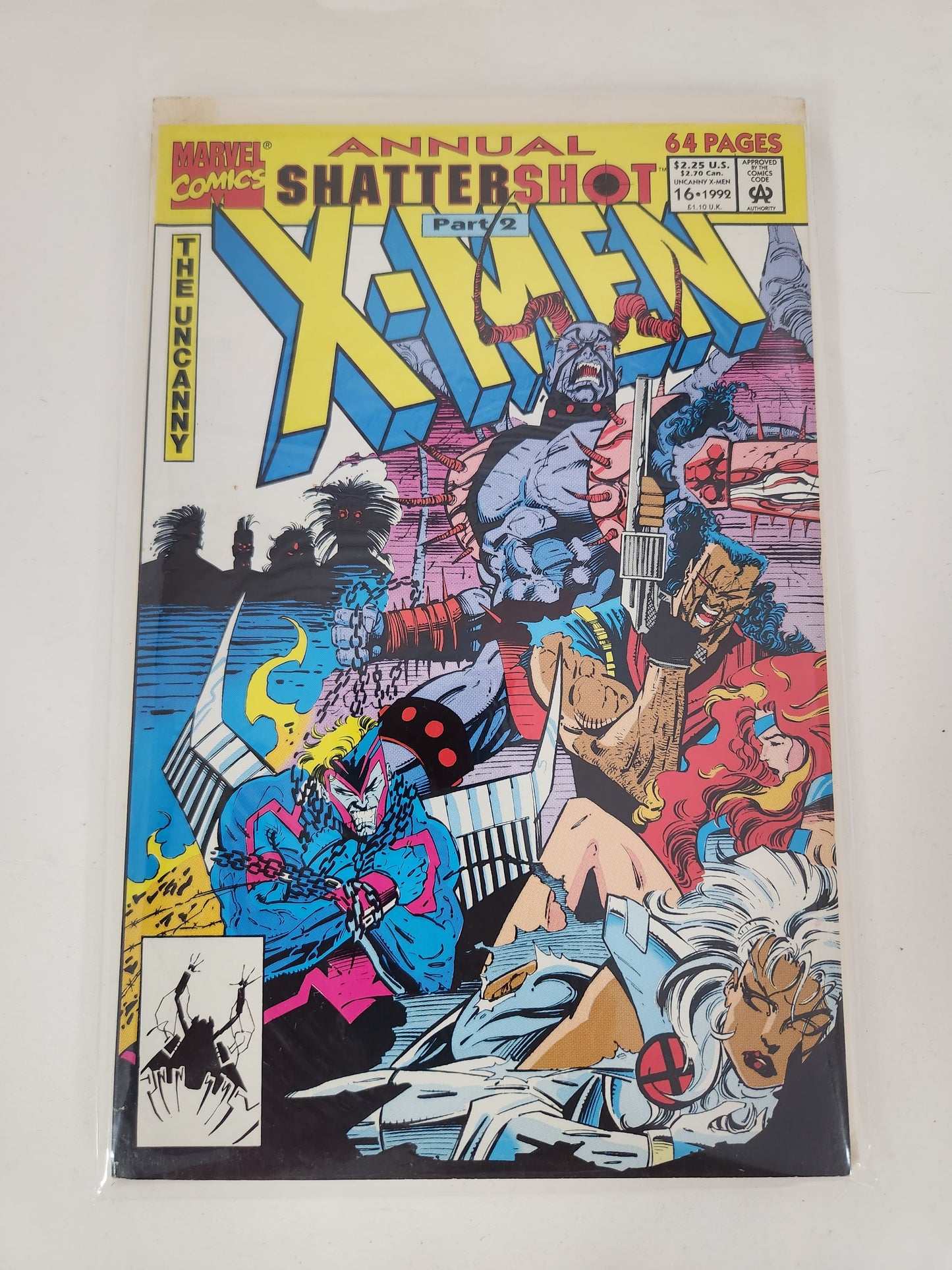 X-Men Annual: Shattershot Comic Book Part 1 & Uncanny X-Men Annual Part 2 - VG