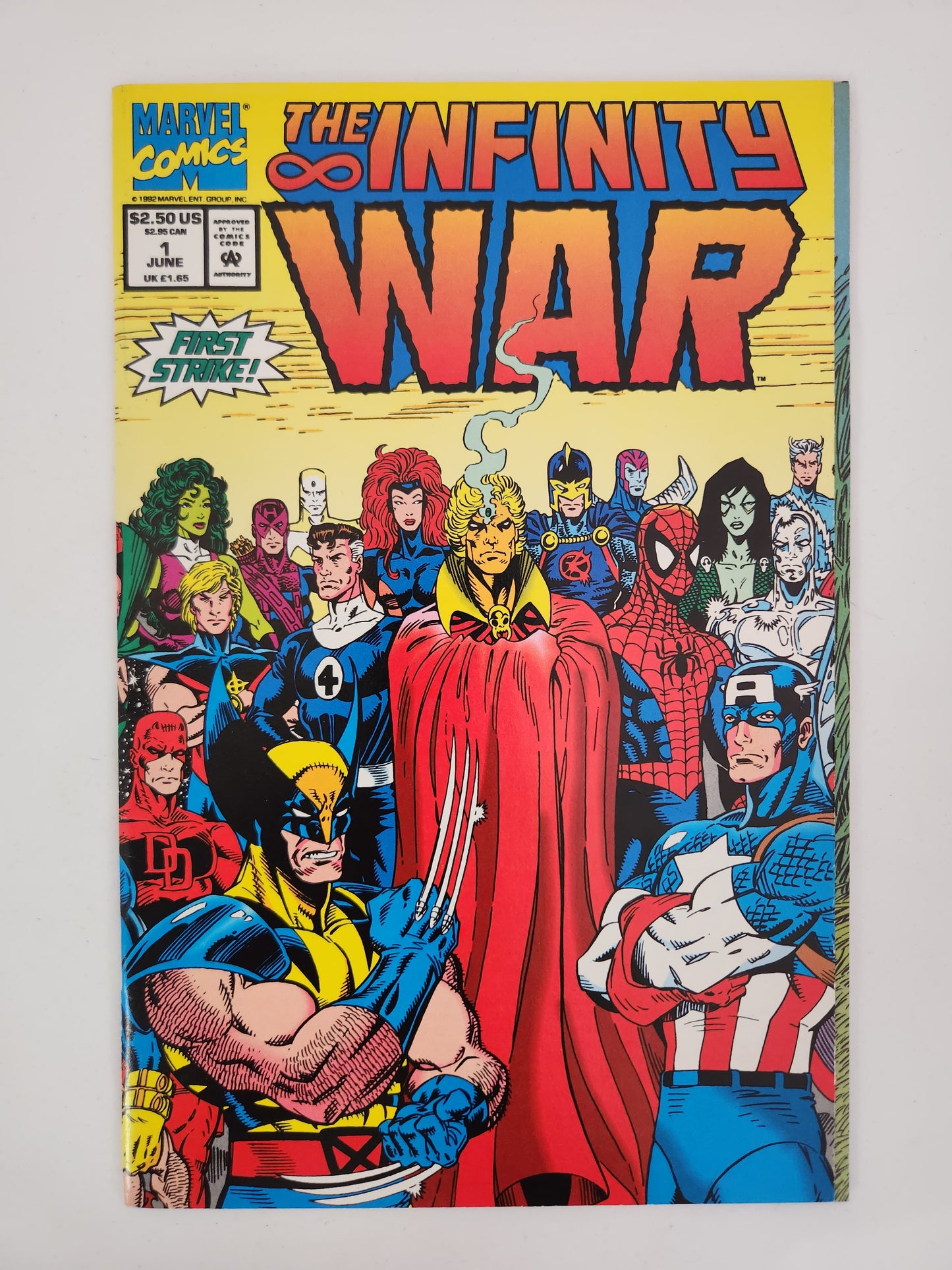 1992 - The Infinity War: First Strike! #1 by Marvel Comics - EX