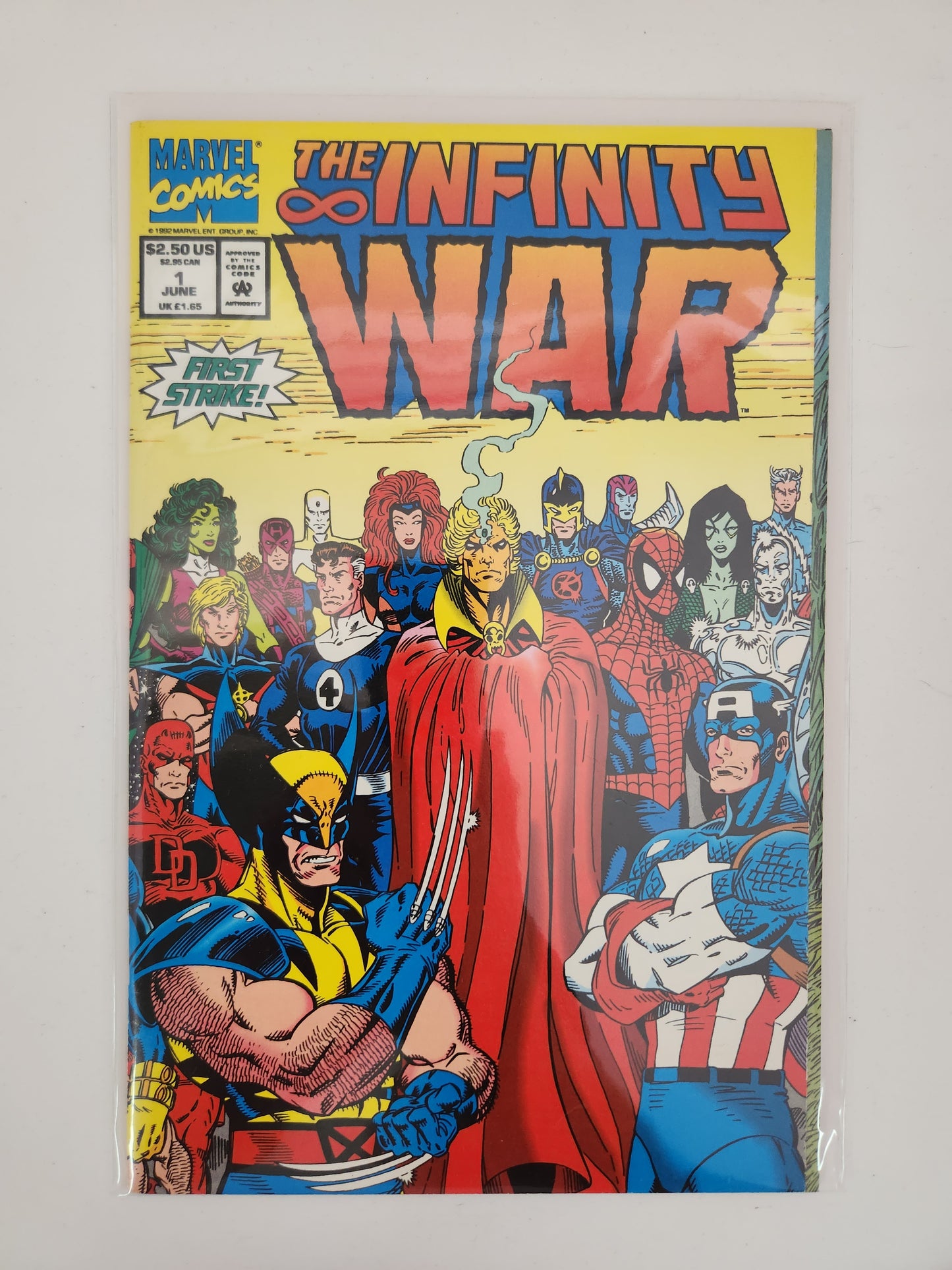 1992 - The Infinity War: First Strike! #1 by Marvel Comics - EX