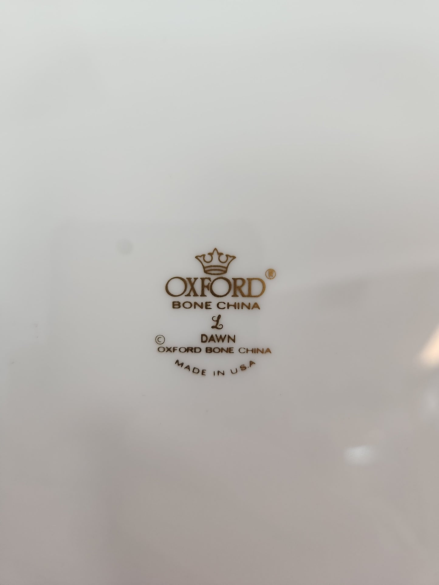 Dawn by Oxford (Div of Lenox) 10-3/4" Dinner Plate