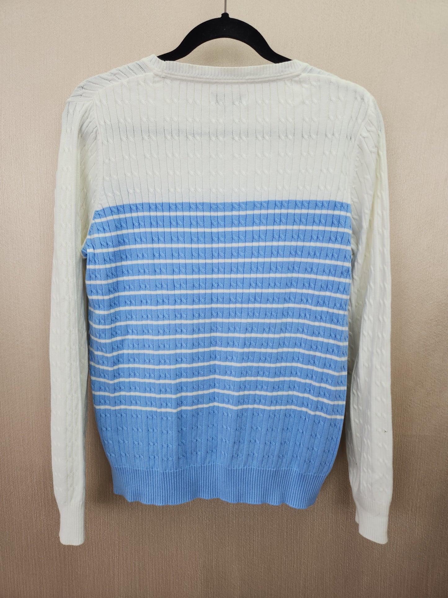 Kim Rogers Cotton Sweater - Size: M