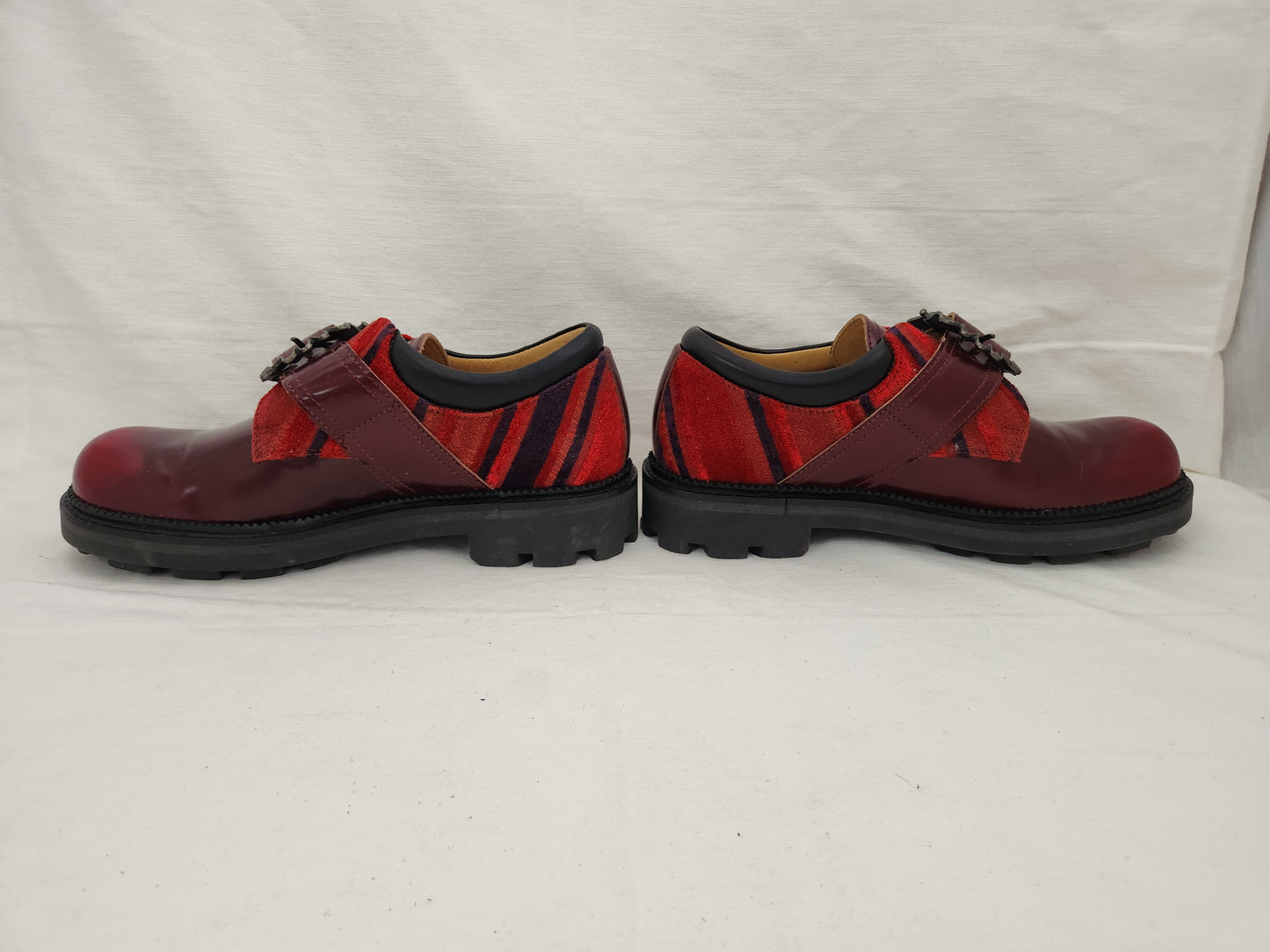 John Fluevog 7th Heaven Johane Angel shoe with custom buckle - Size: M7/W9