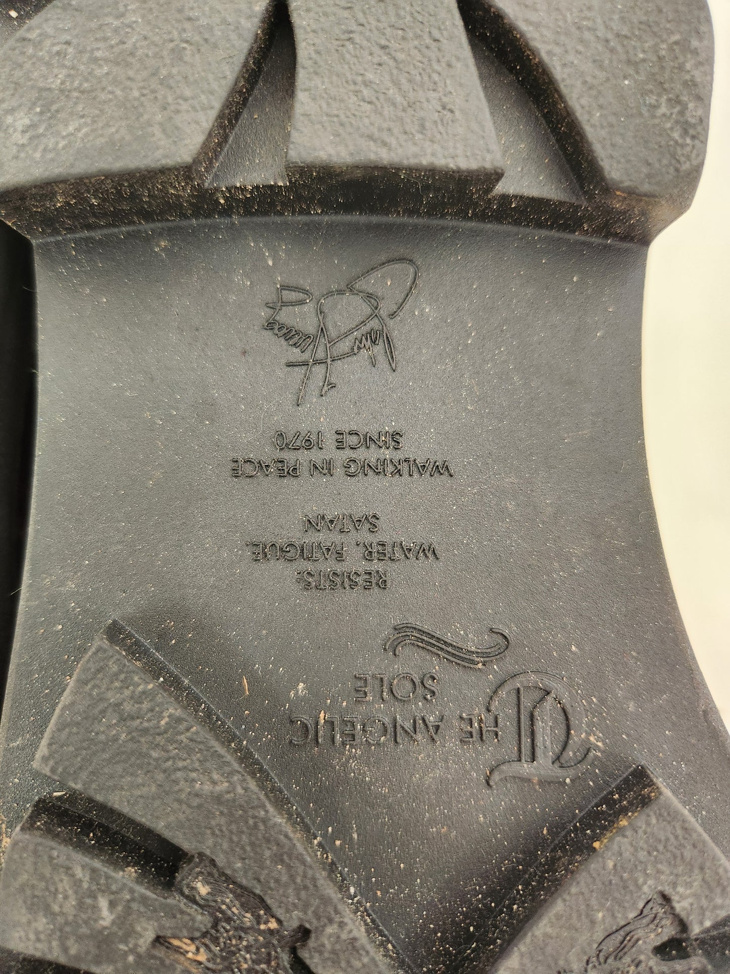 John Fluevog 7th Heaven Johane Angel shoe with custom buckle - Size: M7/W9