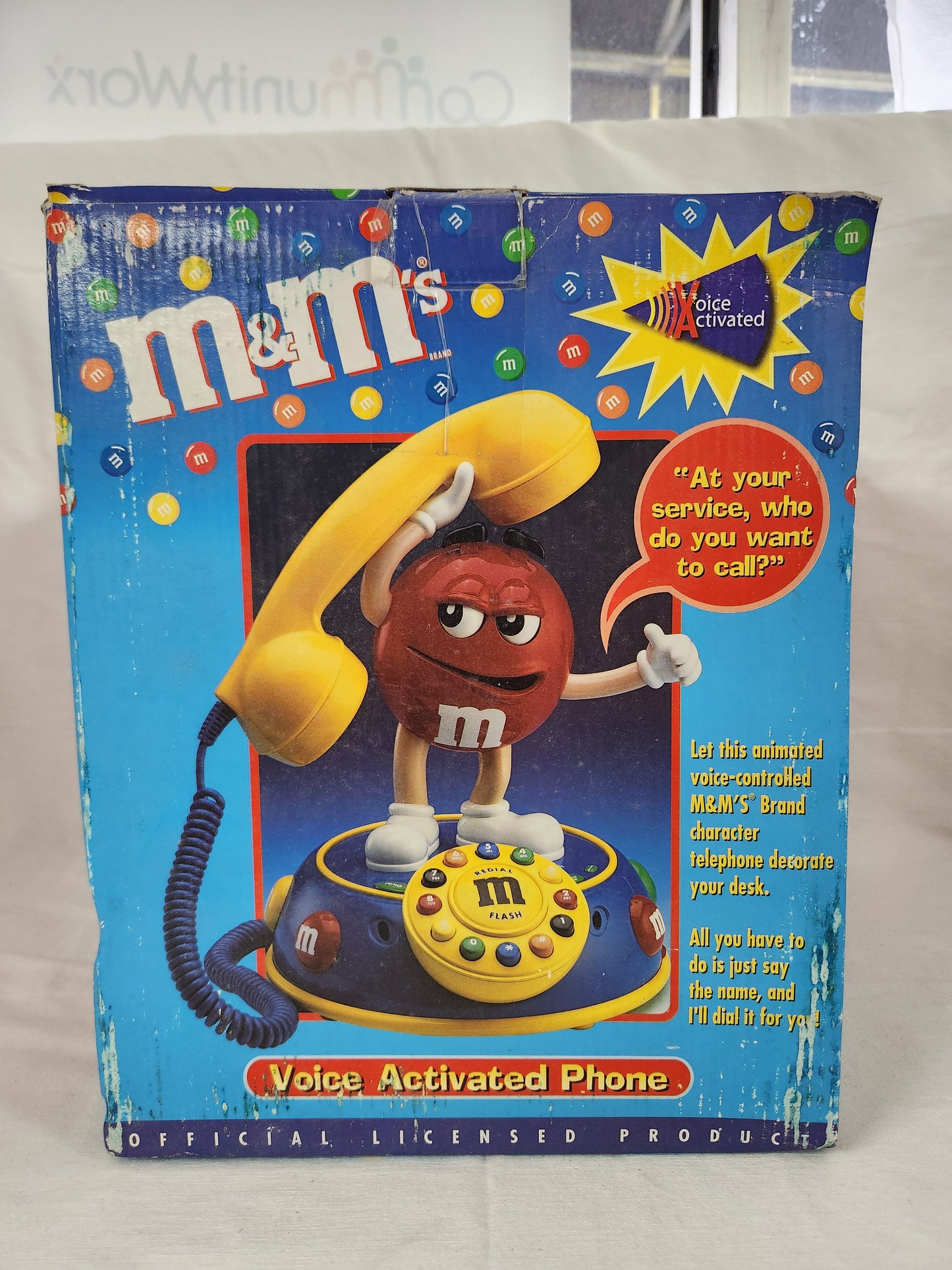 M&M's Voice Activated Landline Telephone