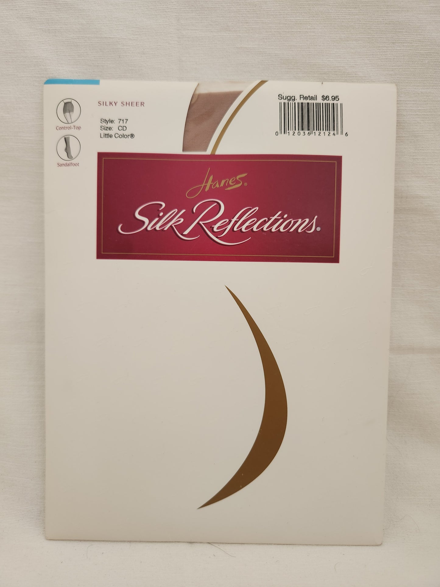 Hanes Silk Reflections Silky Sheer Pantyhose - Size: CD