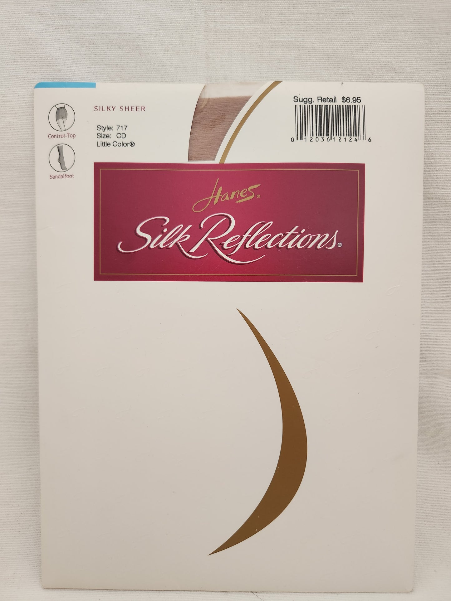 Hanes Silk Reflections Silky Sheer Pantyhose - Size: CD
