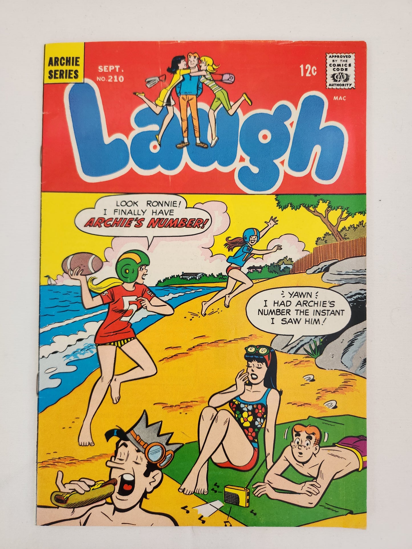 Lot of 9 Various - Archie Series "Laugh" Comic Books