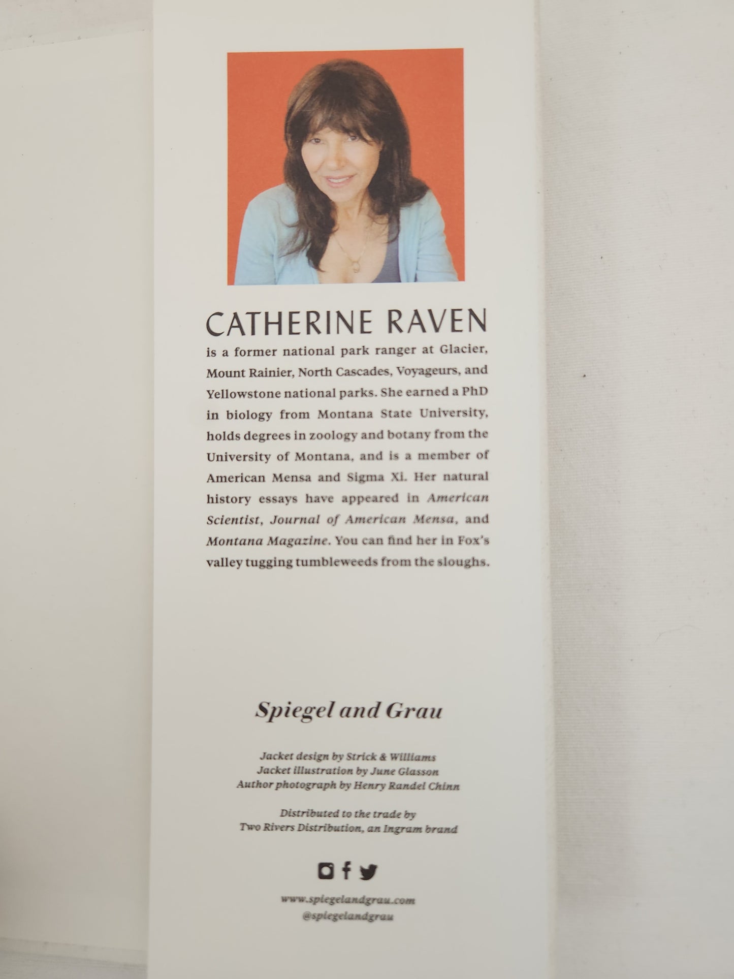 Fox and I: An Uncommon Friendship by Catherine Raven - HC/VG (Autographed Copy)