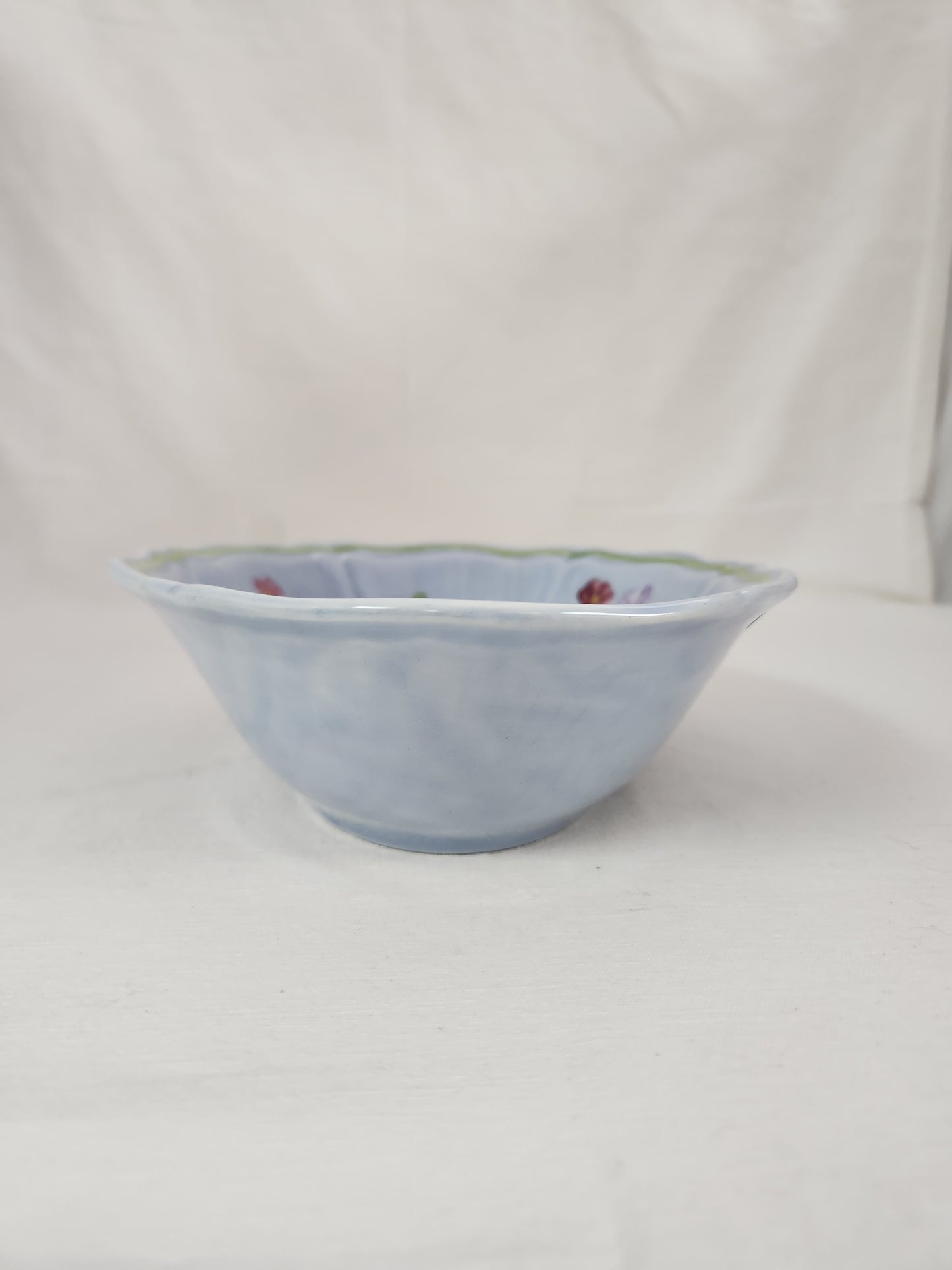 Longchamp Mon Jardin Oval Vegetable Bowl (crazing)