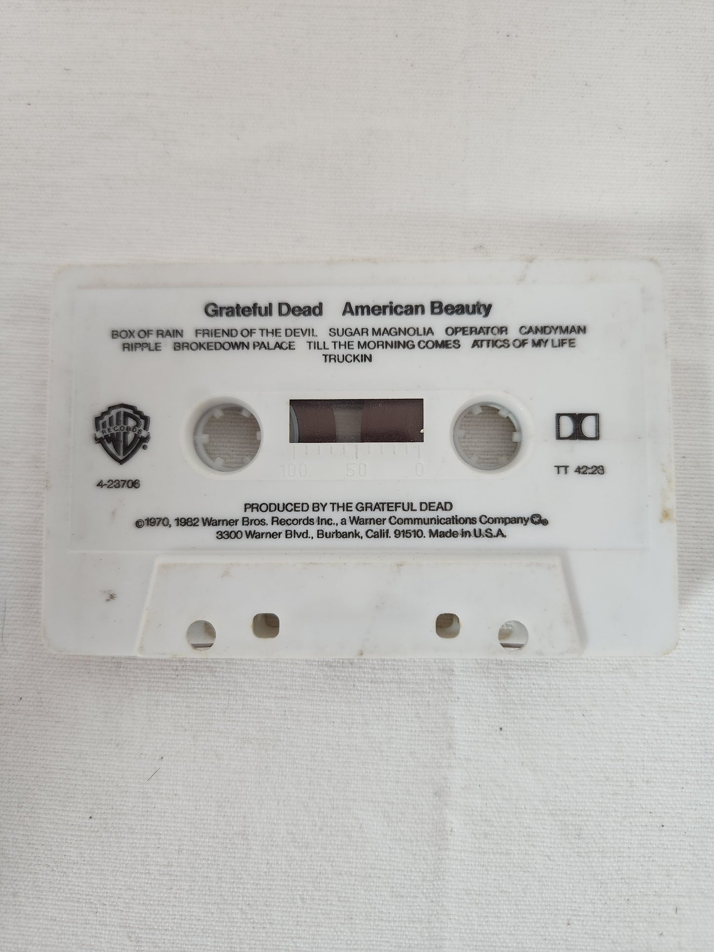 Grateful Dead – American Beauty / Workingman's Dead - Cassette Tape