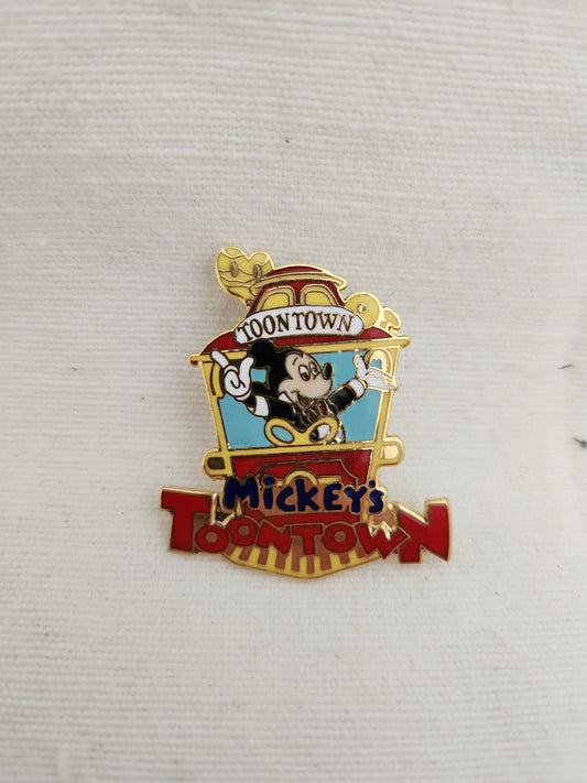 1990 - Mickey's ToonTown Trolly Pin