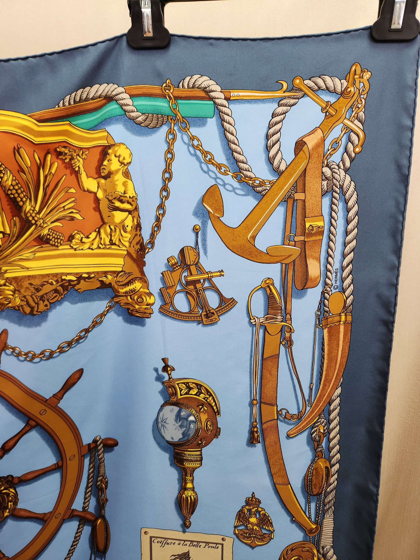 Vintage - Hermes "Musee Museum" 90cm Silk Scarf
