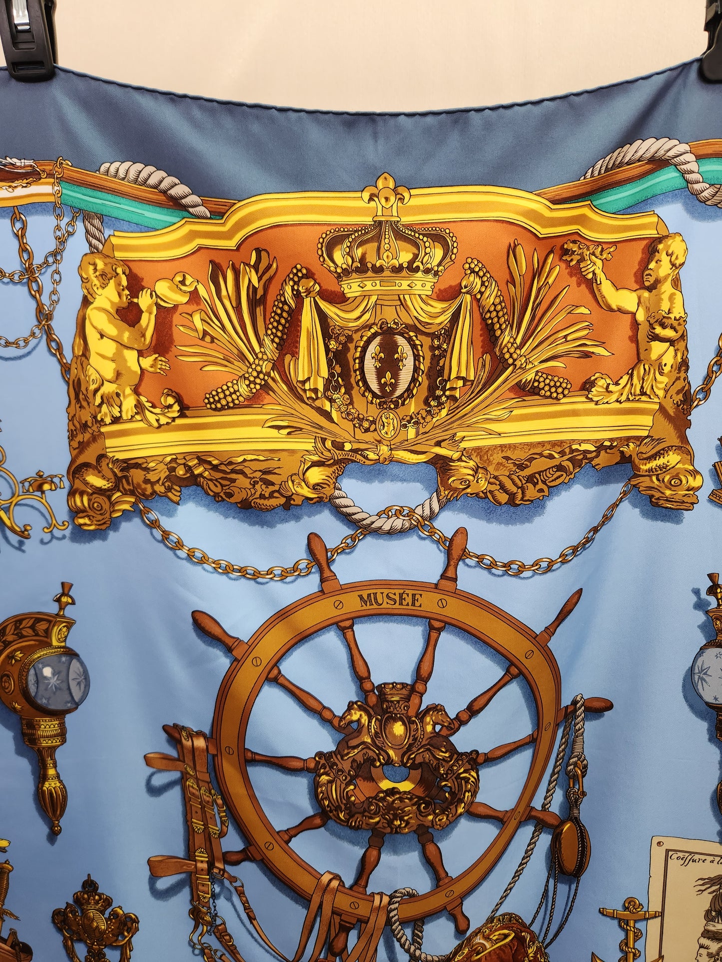 Vintage - Hermes "Musee Museum" 90cm Silk Scarf