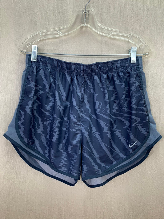 NIKE slate gray Print Dri-Fit Recycled Polyester Running Shorts - XL