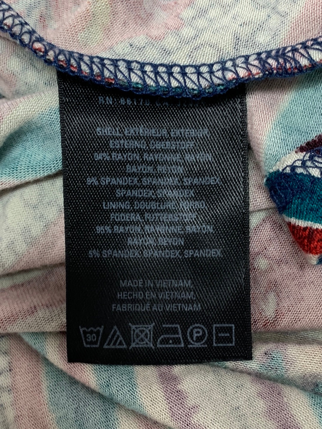 MAEVE ANTHROPOLOGIE red teal print Cap Sleeve Tamera Dress - XS