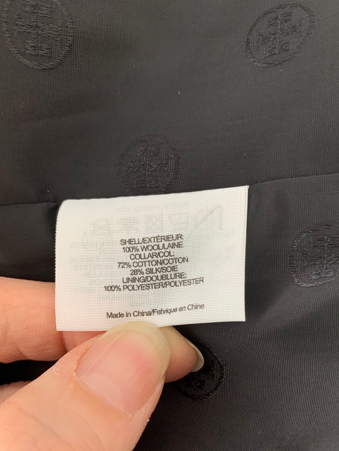 NWT - TORY BURCH black Wool Built-in Vest Tuxedo Olivier Blazer - 2