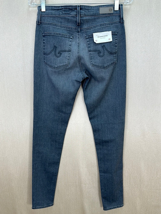 NWT - ADRIANO GOLDSCHMIED embers grey Farrah High Rise Skinny Jeans - 27