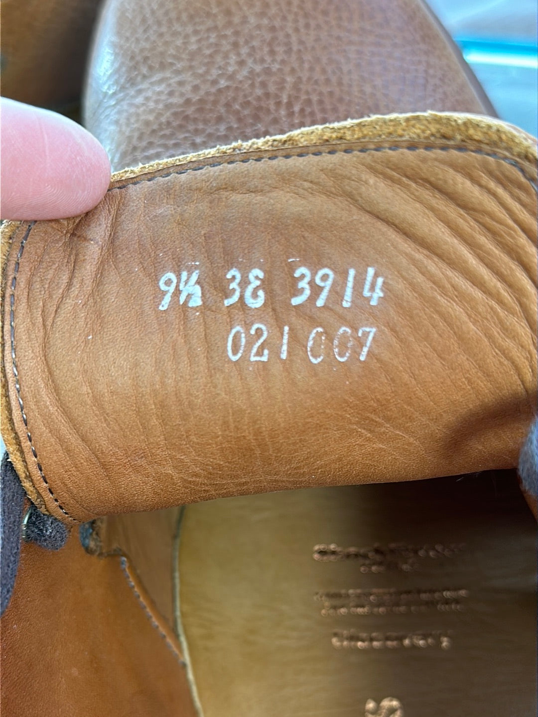 ALLEN EDMONDS cognac brown Discovery Chukka Boots - Men's 9.5