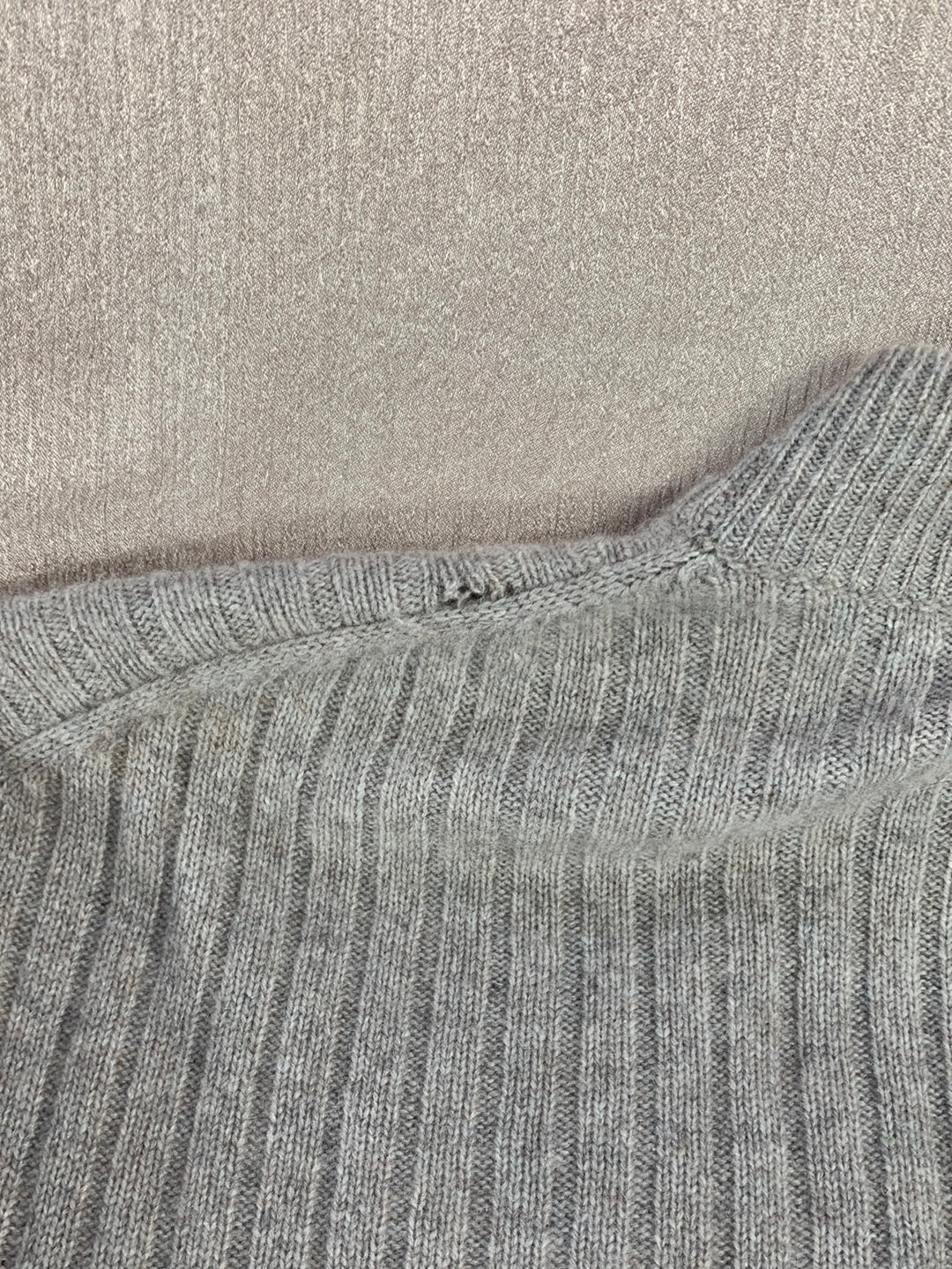 LOT OF 3 CASHMERE Sweater Upcycle Felt Craft Cutters Fabric - green tan gray